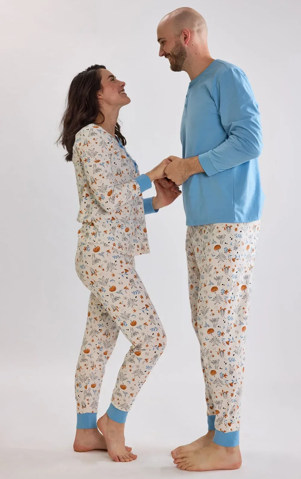 It’s Freaking Bats Matching Couples Pajamas