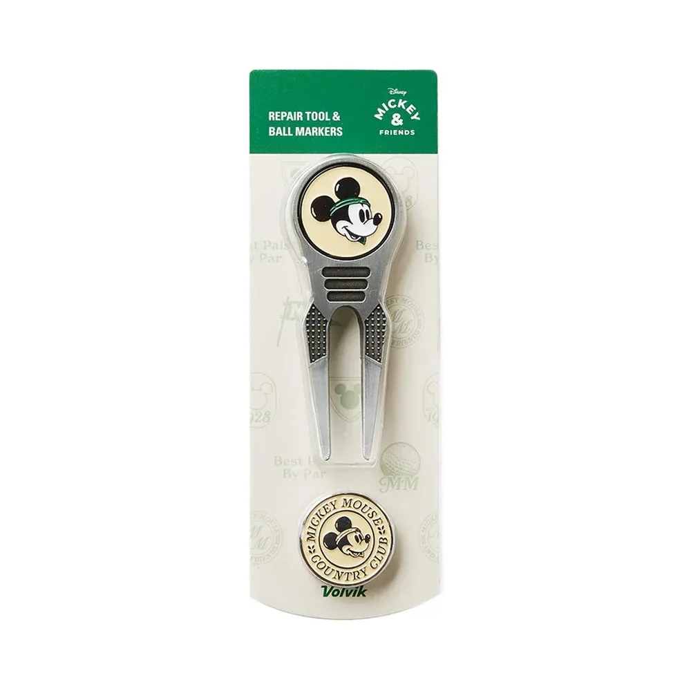 Disney Mickey Mouse (Country Club) Divot Tool w/ Ball Marker