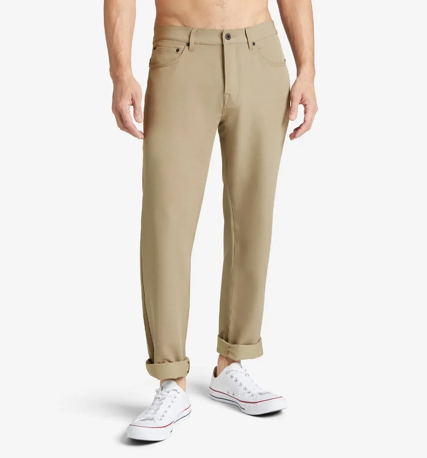 Stretch Poly Twill 5 Pocket Pant