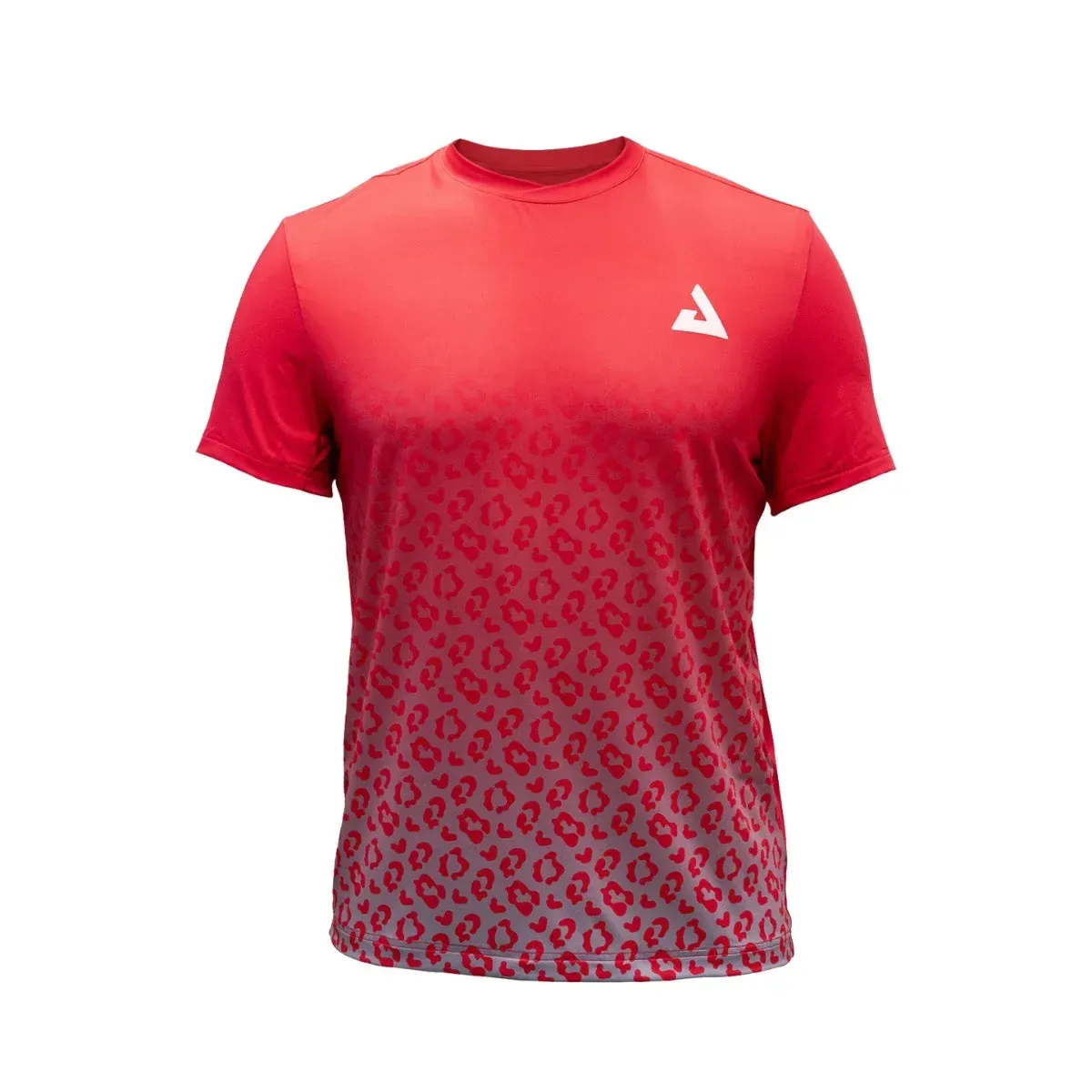 Men's TT Leopard Gradient Crew Short Sleeve