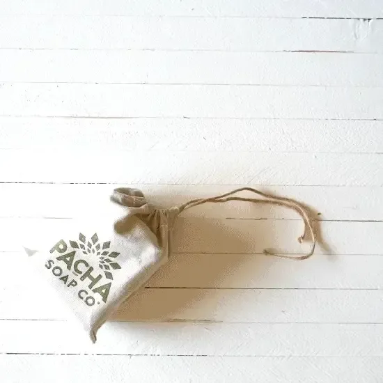 Mini Canvas Gift Bag