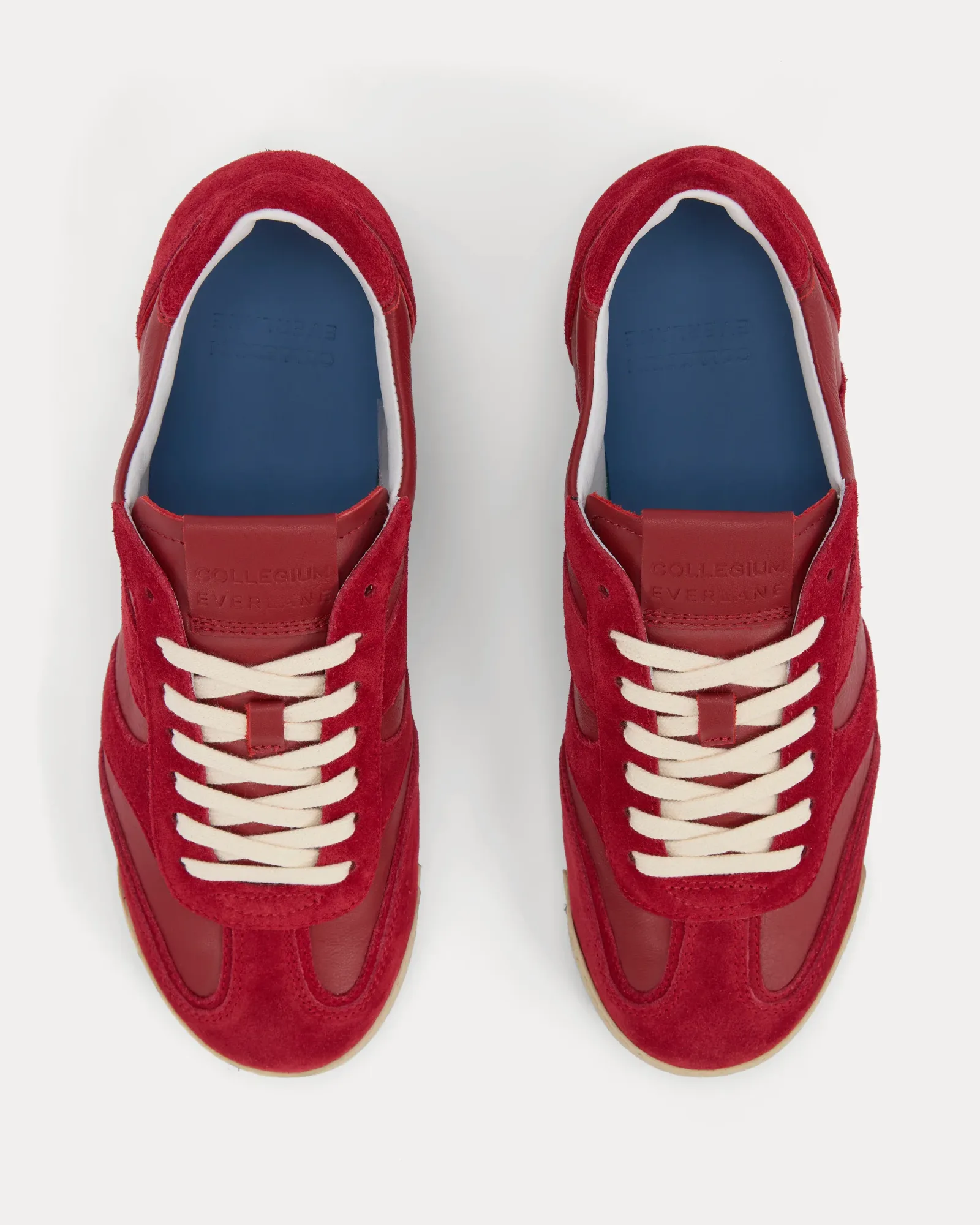 Collegium x Everlane Pista Sneaker – Crimson – Men's