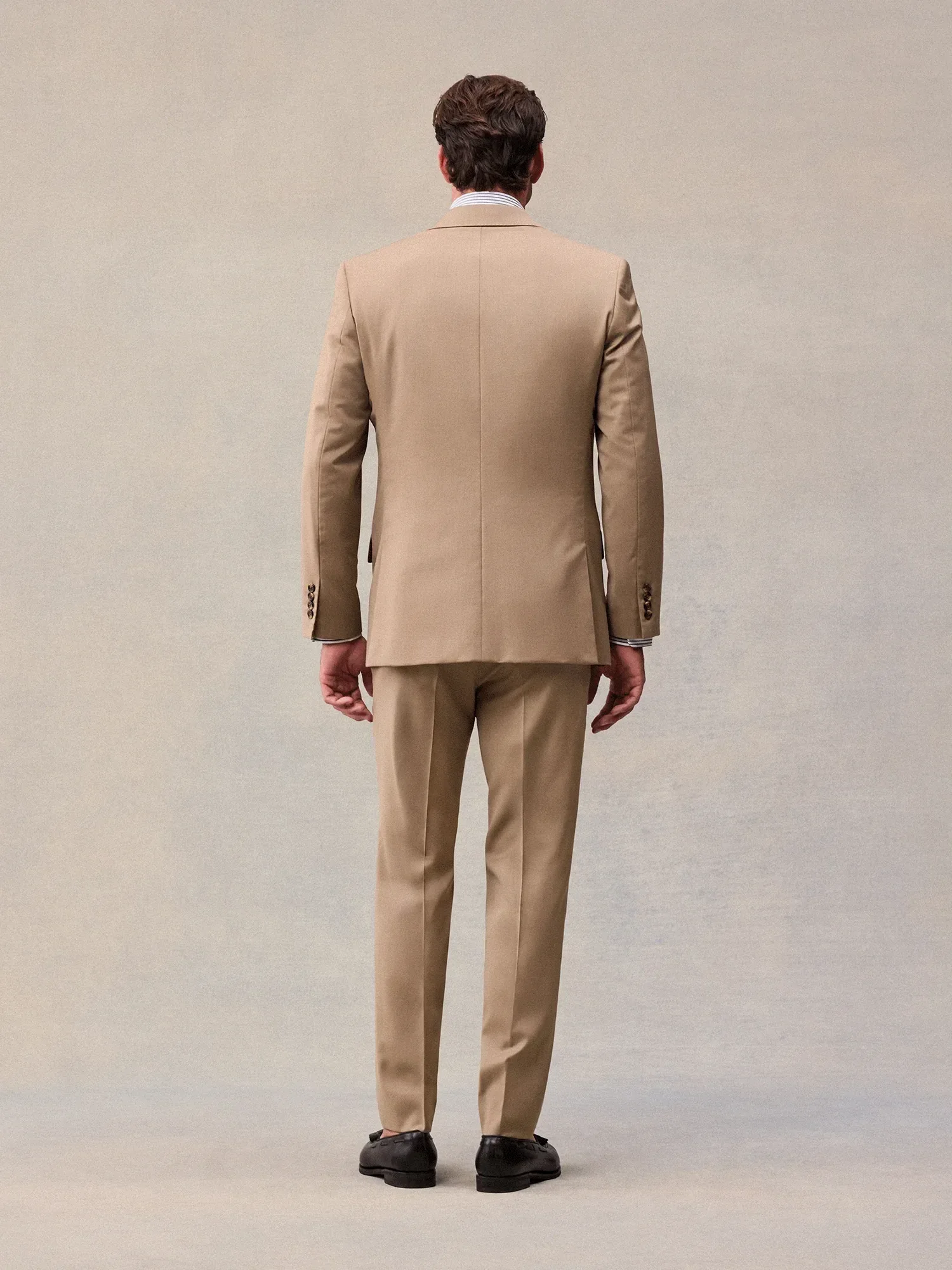 Camel Brown Suit Jacket