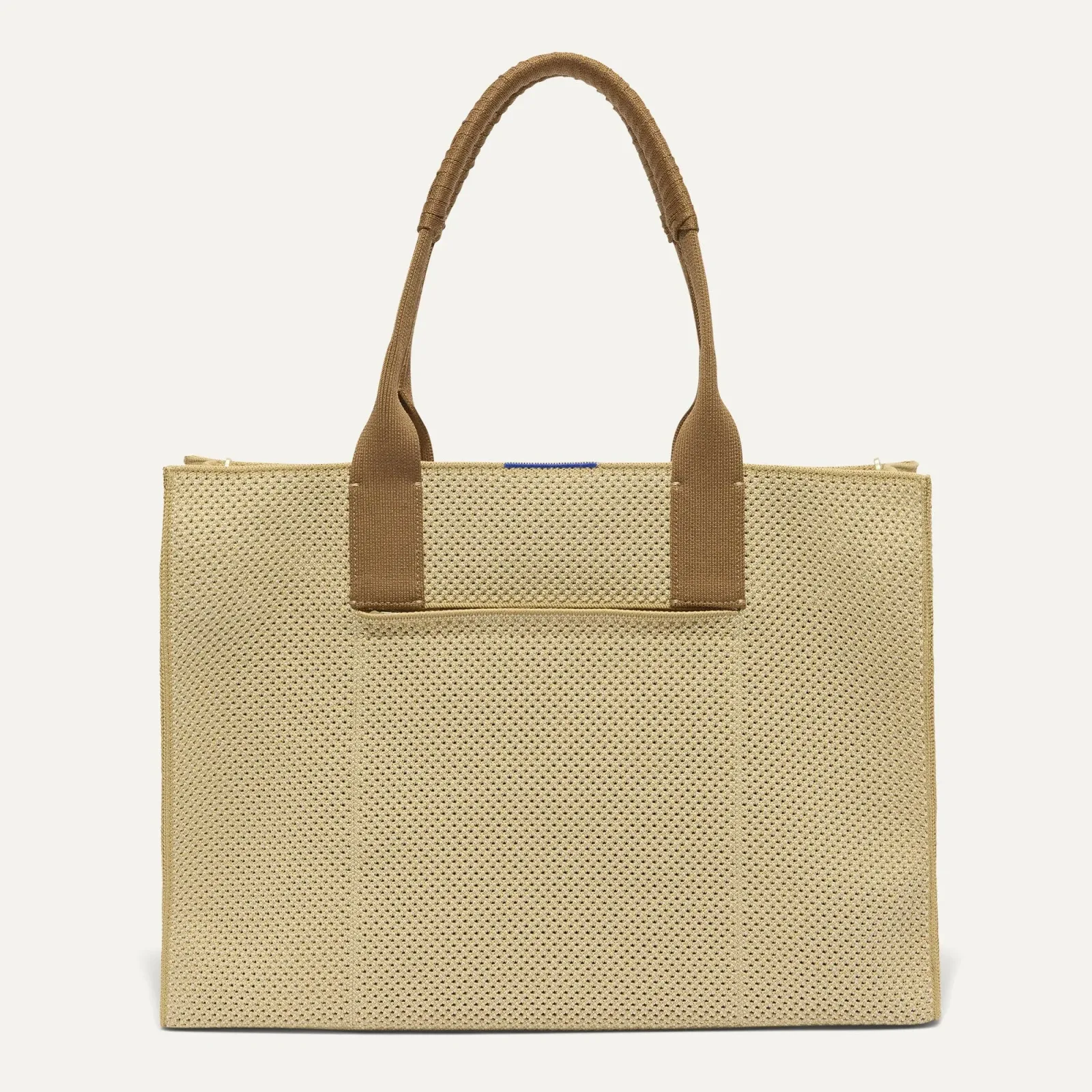 The Classic Tote – Macadamia Open-Knit