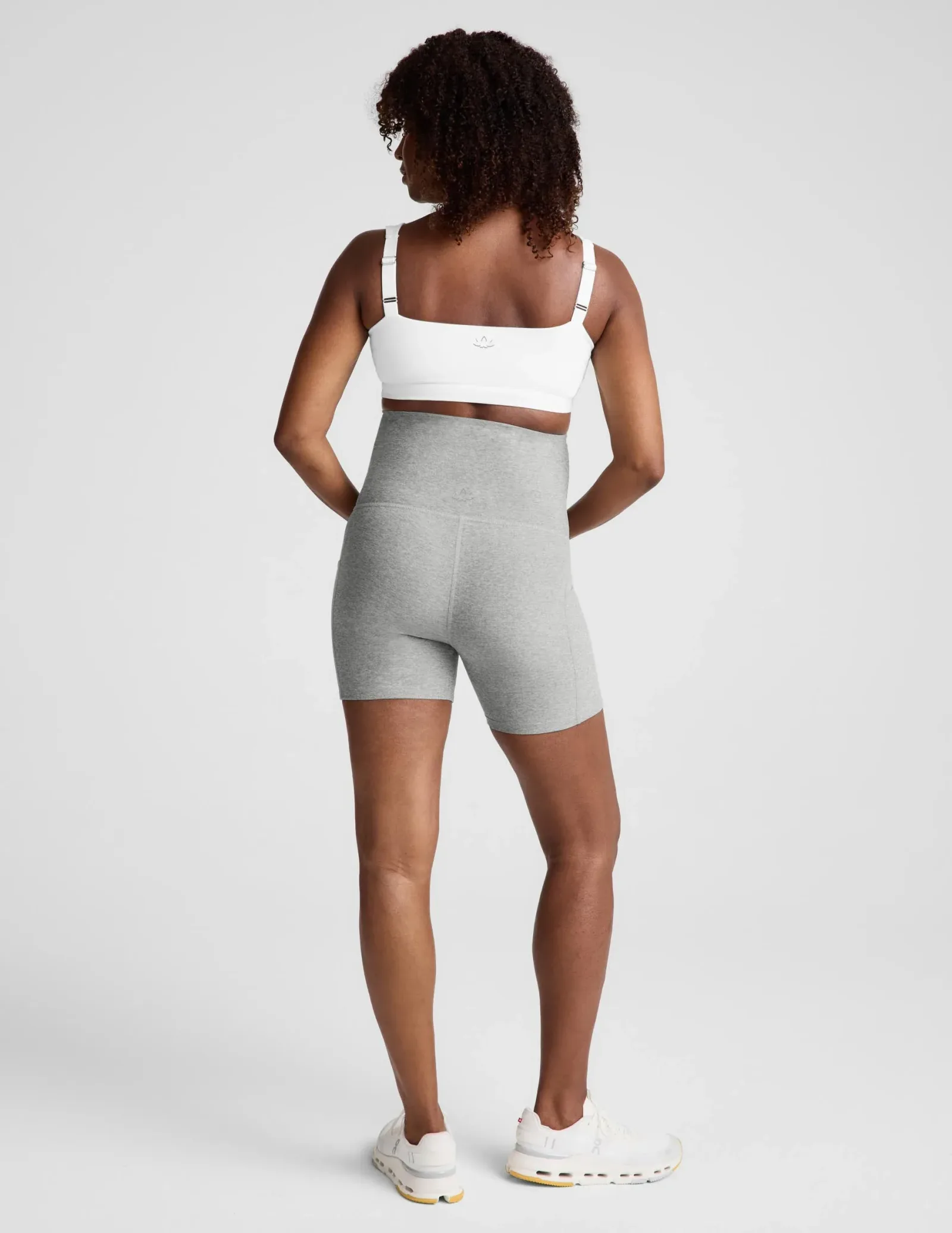 Spacedye™ Keep Pace 5" Maternity Pocket Biker Short