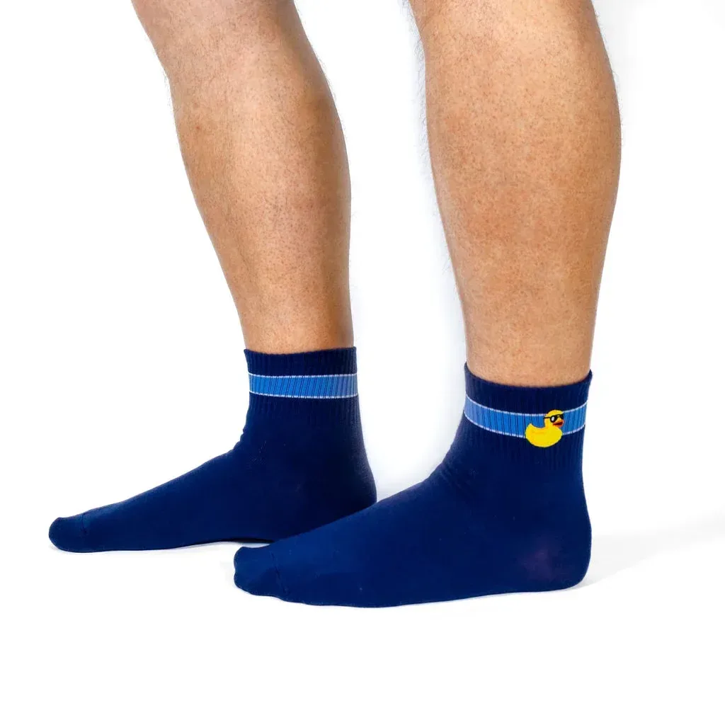 What The Duck? Quarter Socks