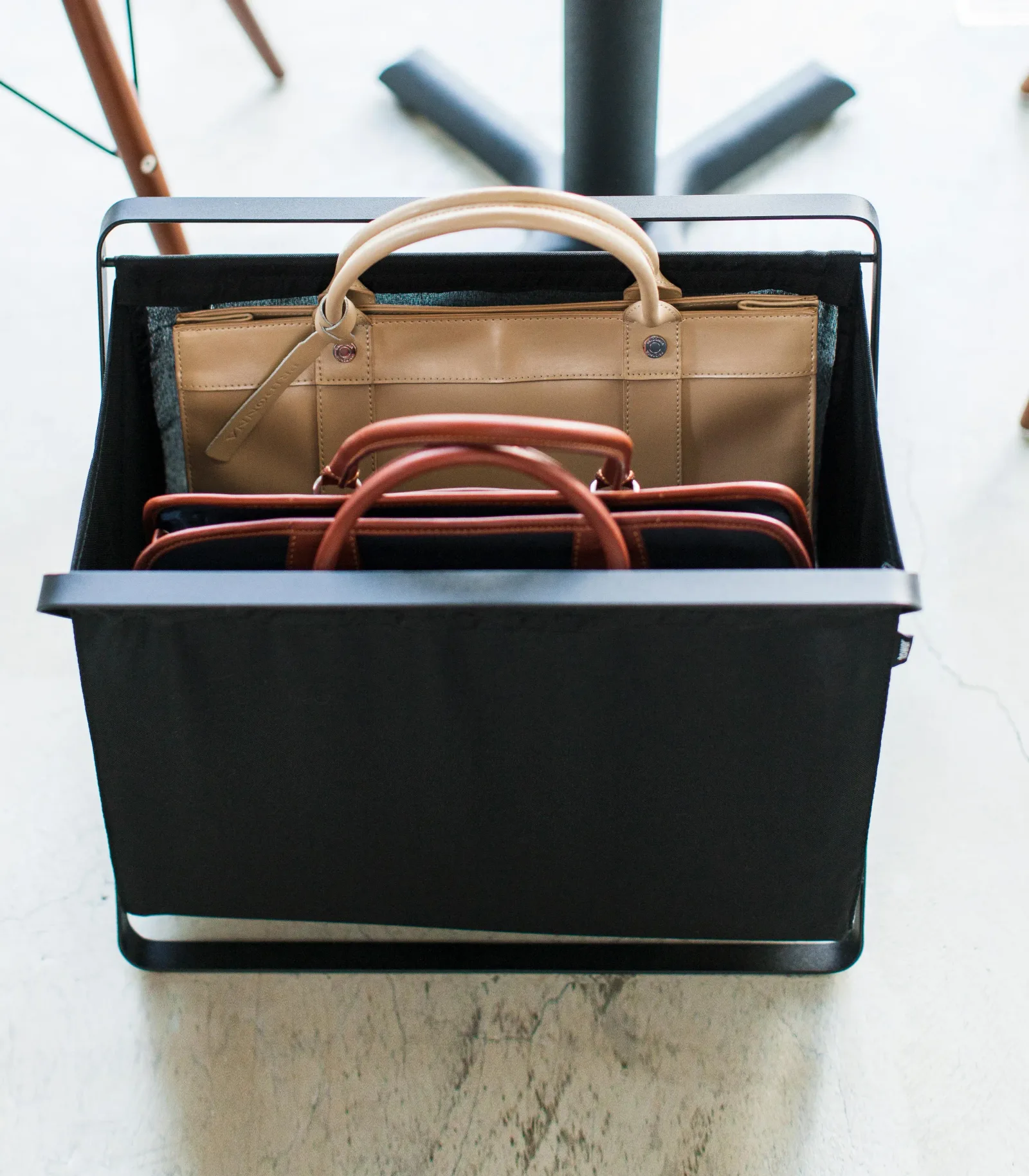 Folding Storage Bin (16" H) – Steel