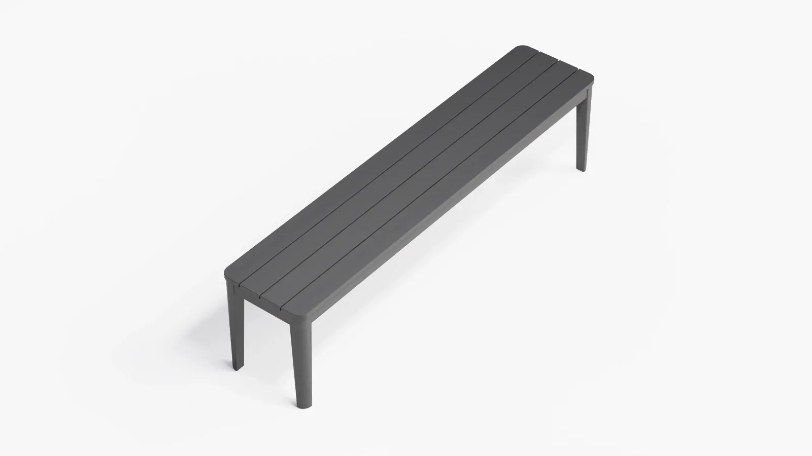Aluminum Outdoor Dining Bench