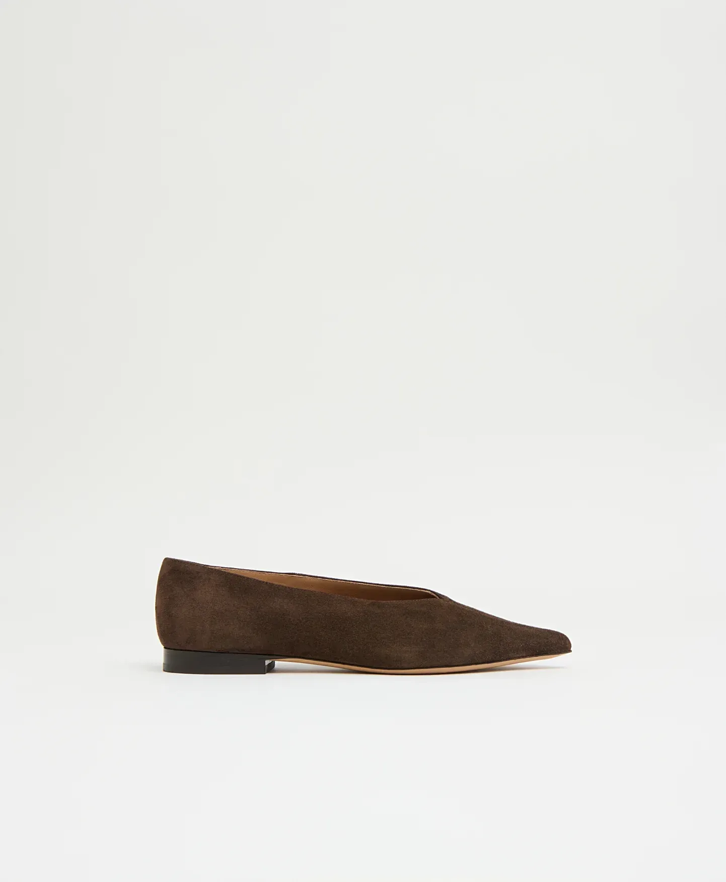 Kiki Flat – Espresso Suede