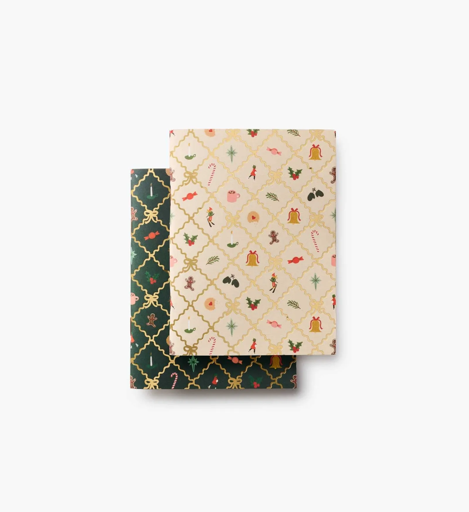 Pocket Notebook Set – Holiday Argyle