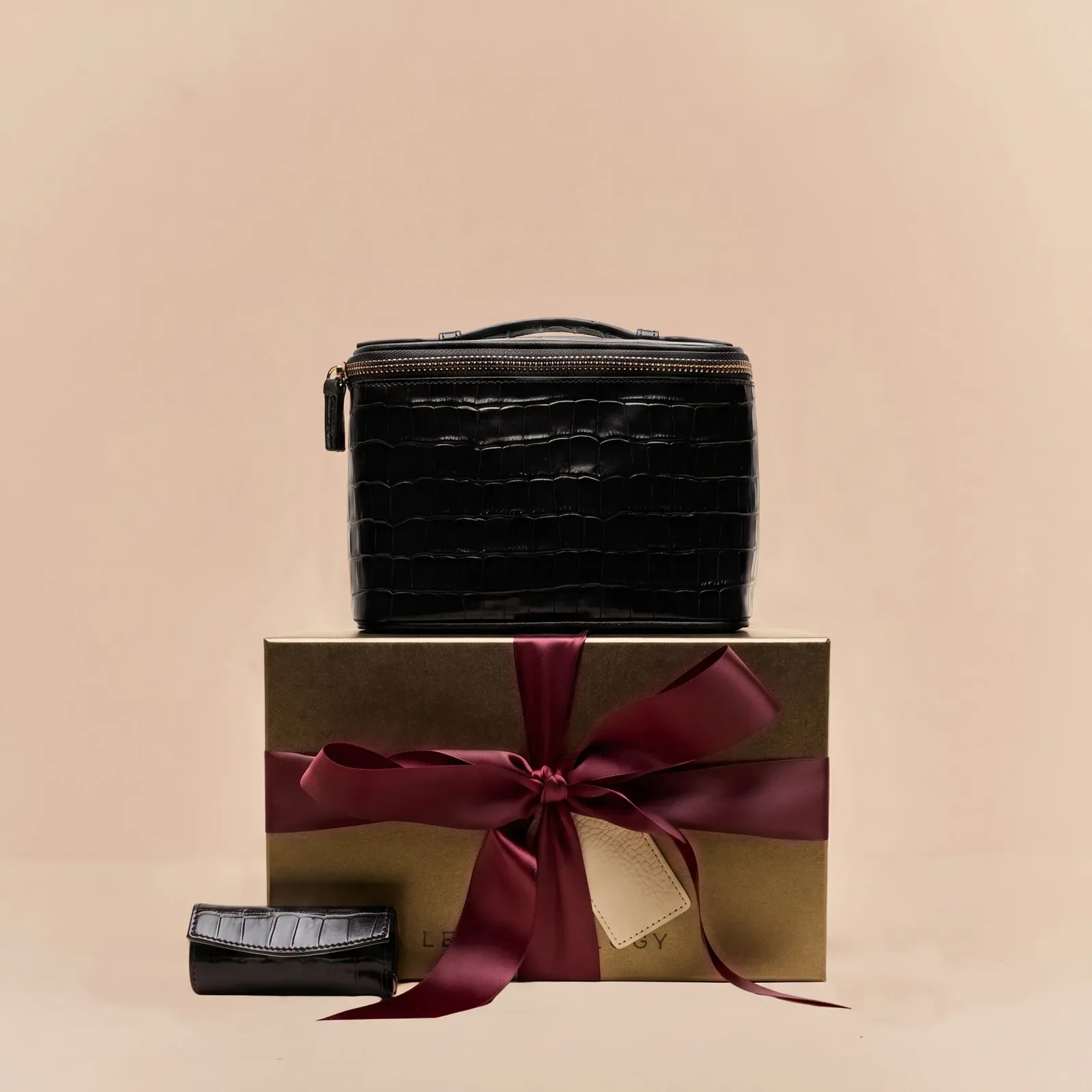 Beauty Gift Set Black Croc