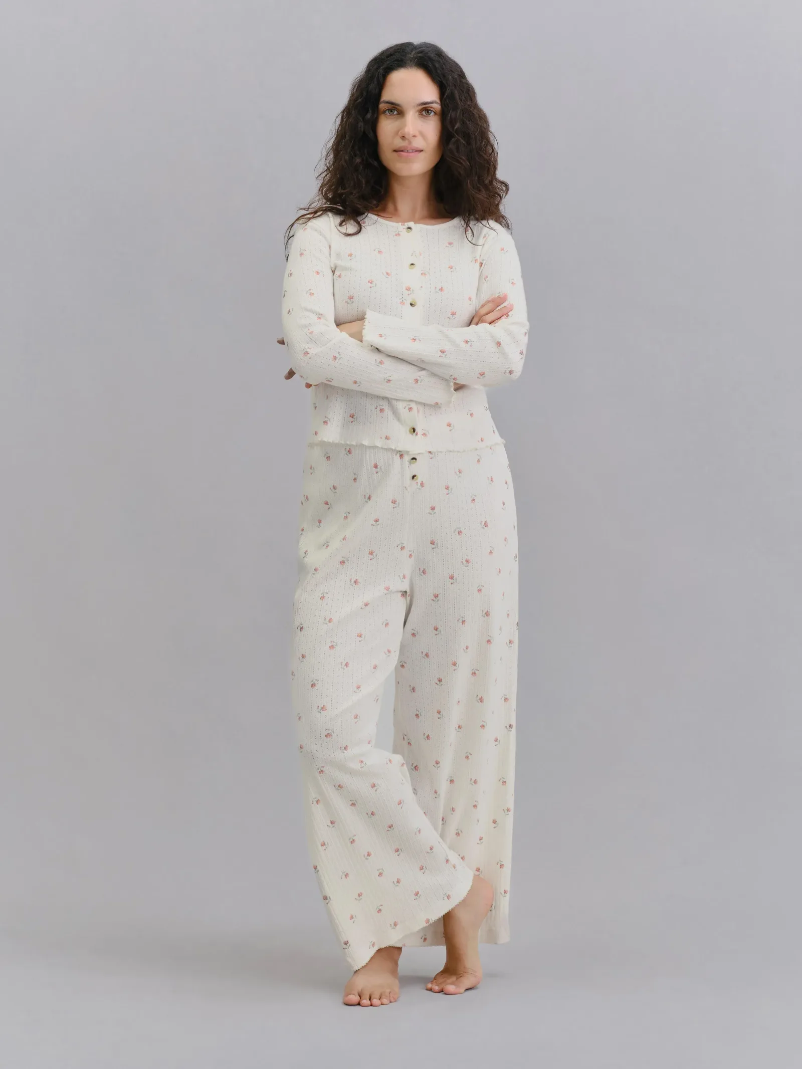 Posy Bud Pointelle Pants