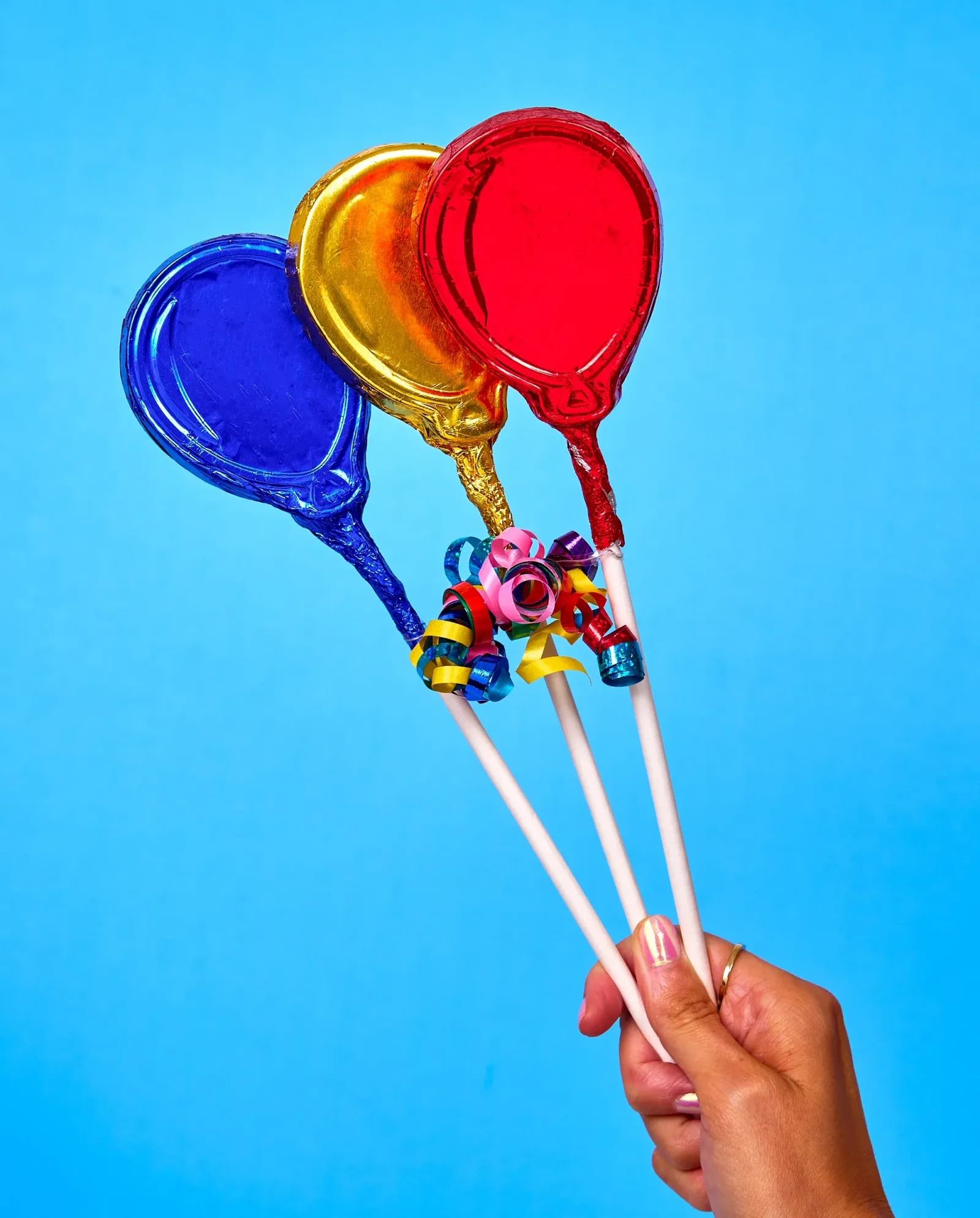 Solid Milk Chocolate Balloon Bouquet