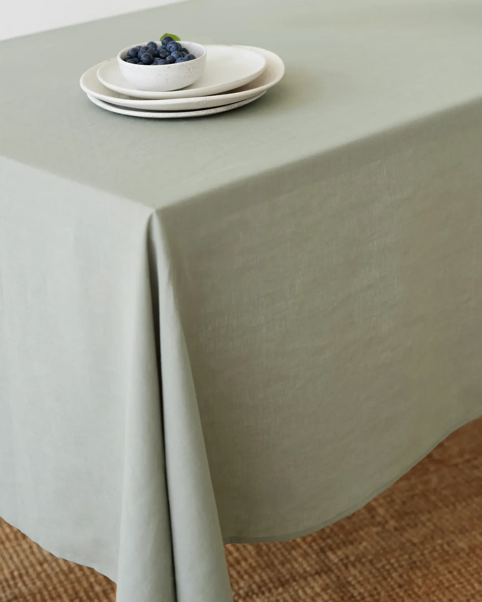 Calm Sage Linen tablecloth