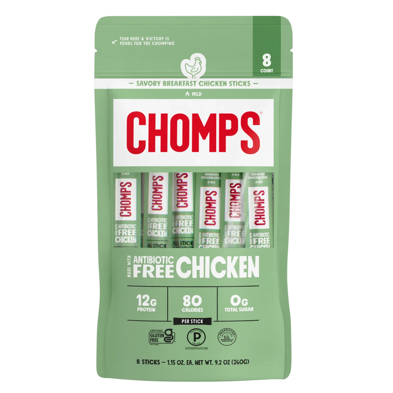 8 ct. Savory Breakfast Chicken Pouch