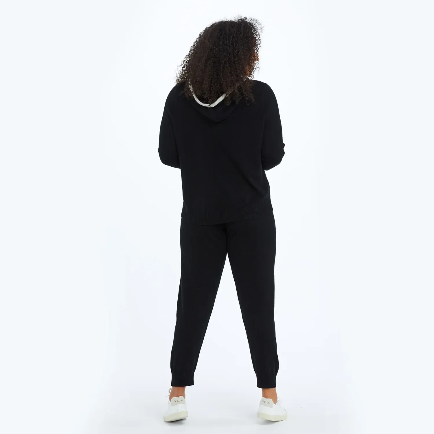 The Coziest Cashmere Blend Jogger – Sea Urchin