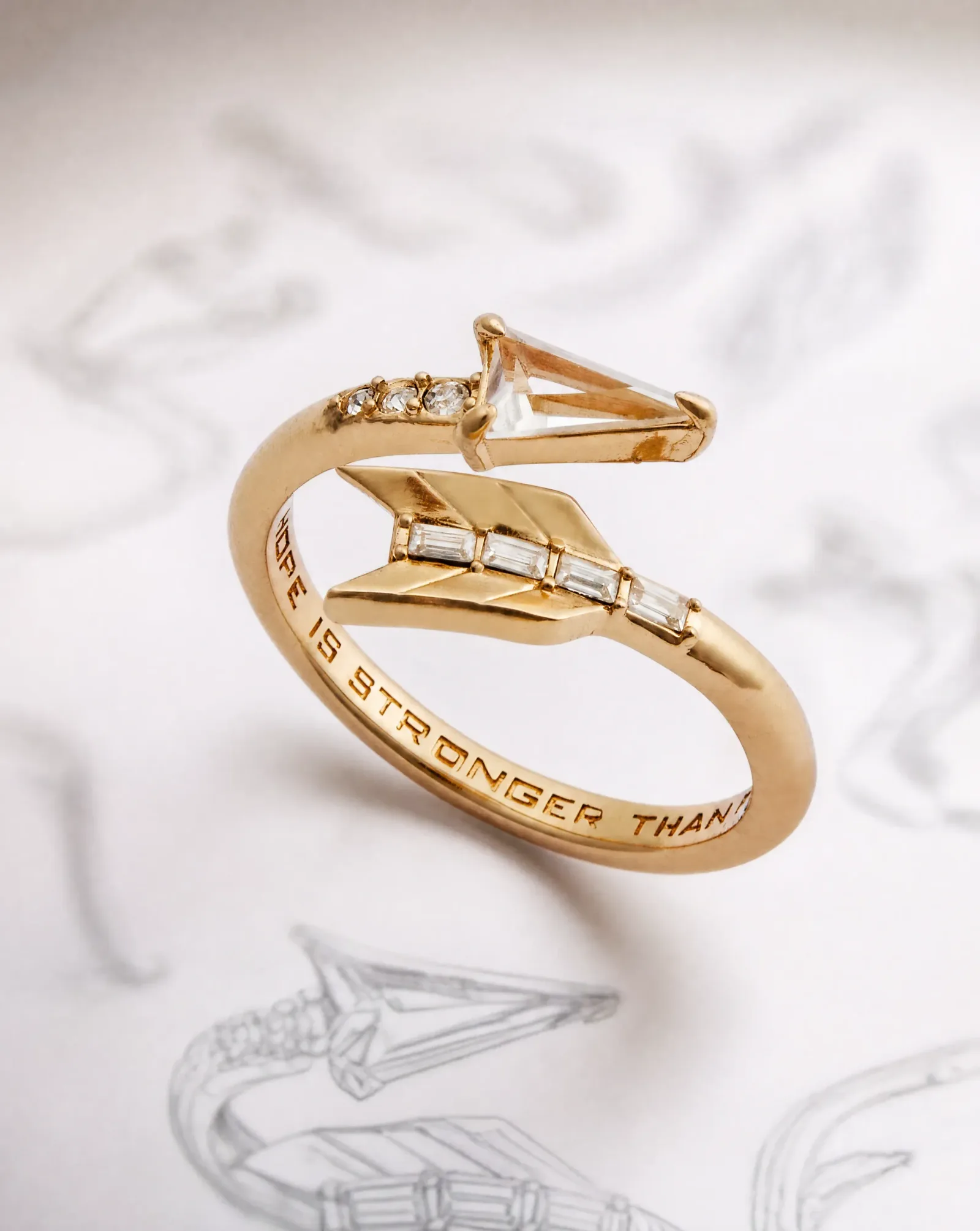 The World of The Hunger Games Arrow Ring