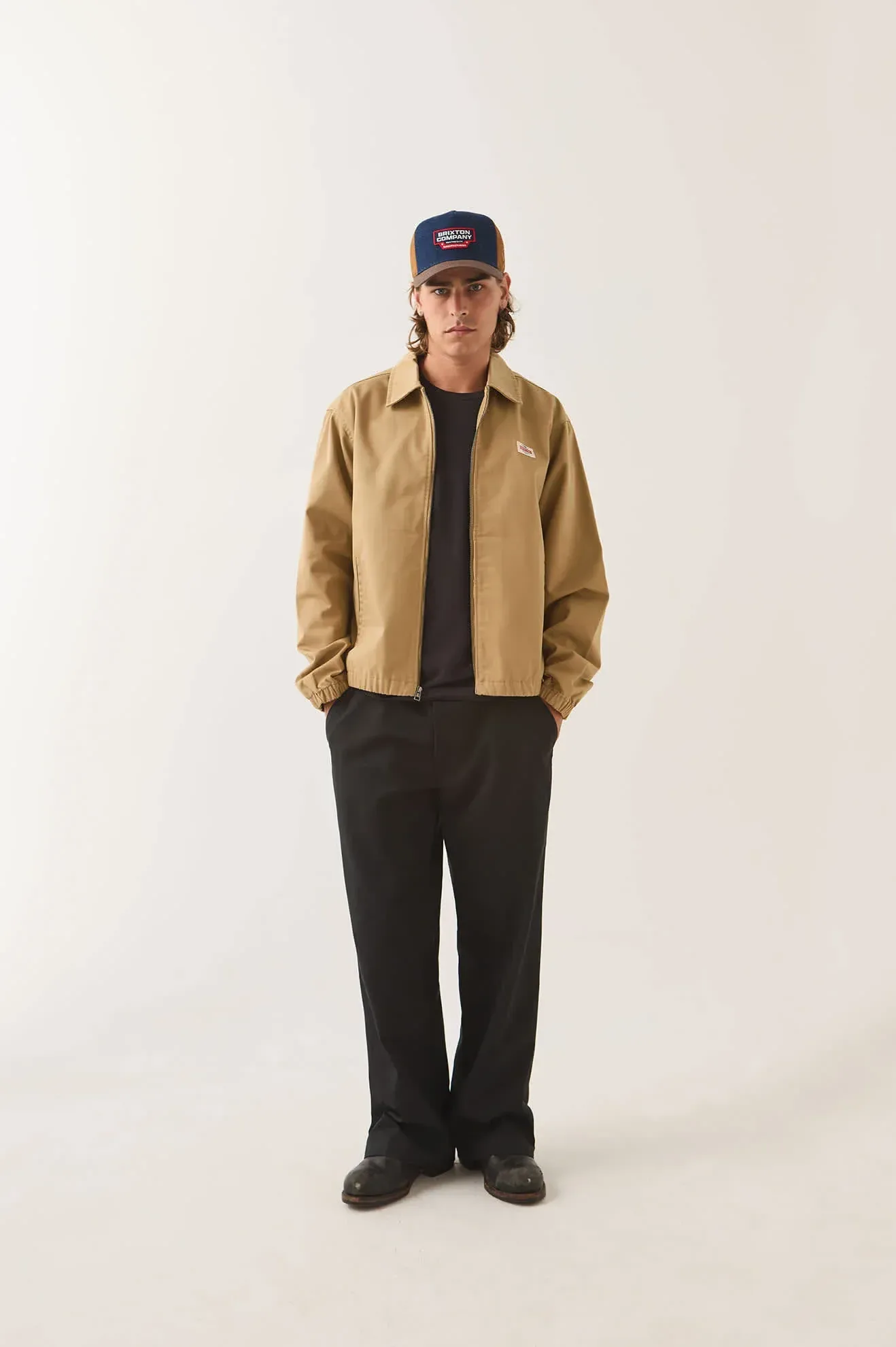 Trademark Lightweight Garage Zip Jacket – British Khaki