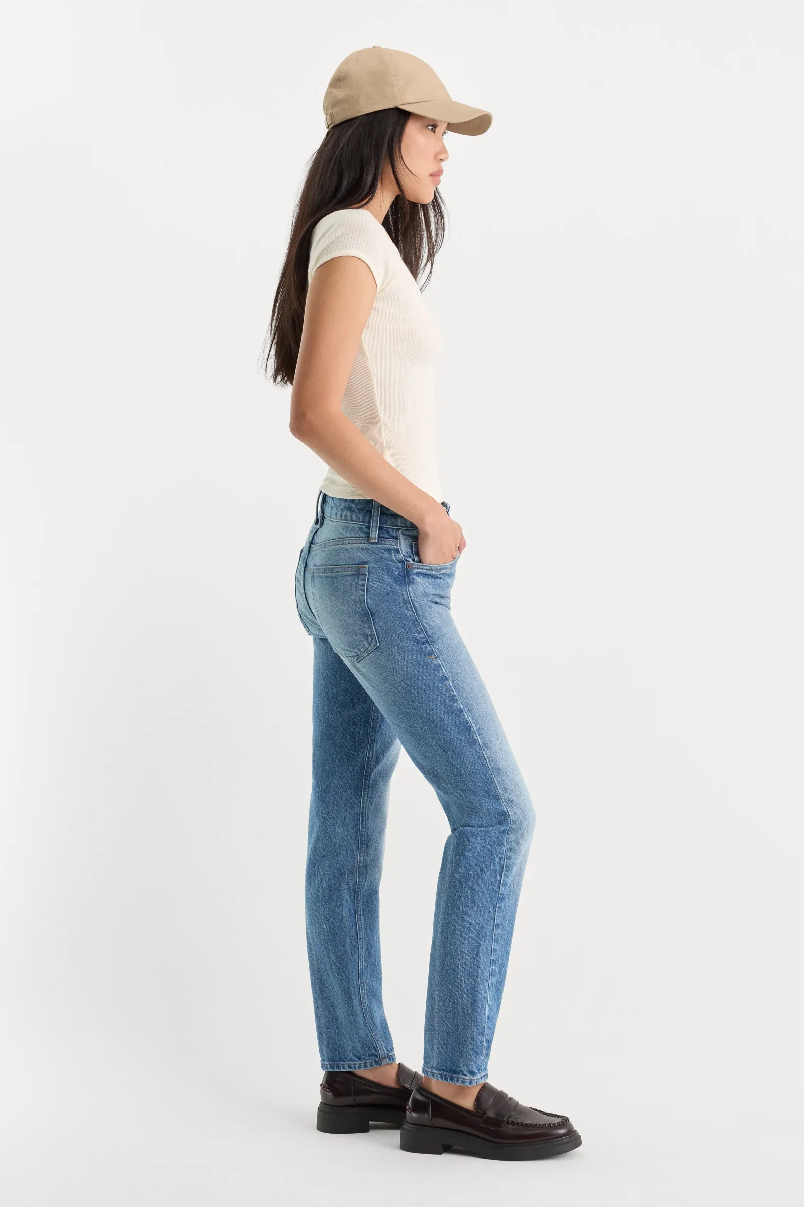 Vintage Cigarette Jeans – Elowen