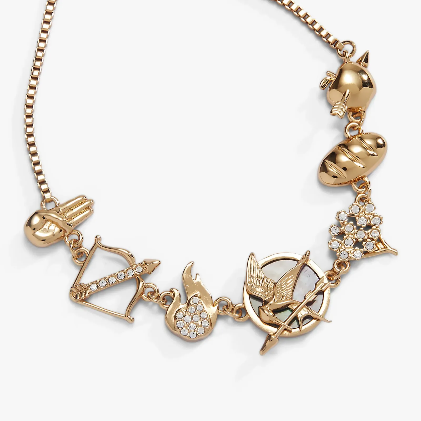 The World of The Hunger Games Bolo Inline Charm Bracelet