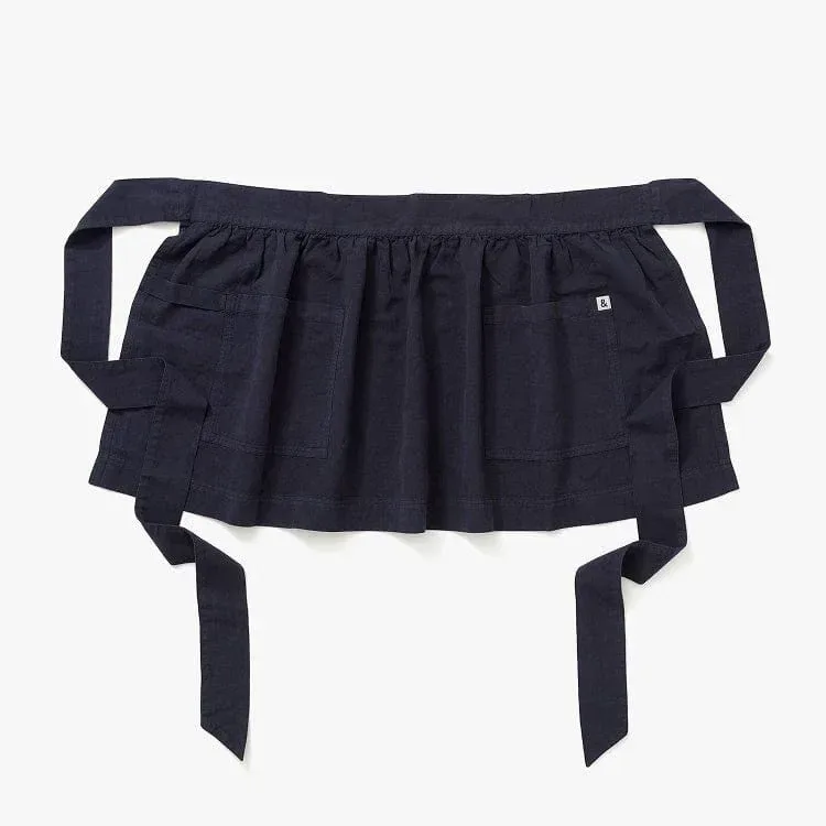 Blueberry Half Pinafore Apron