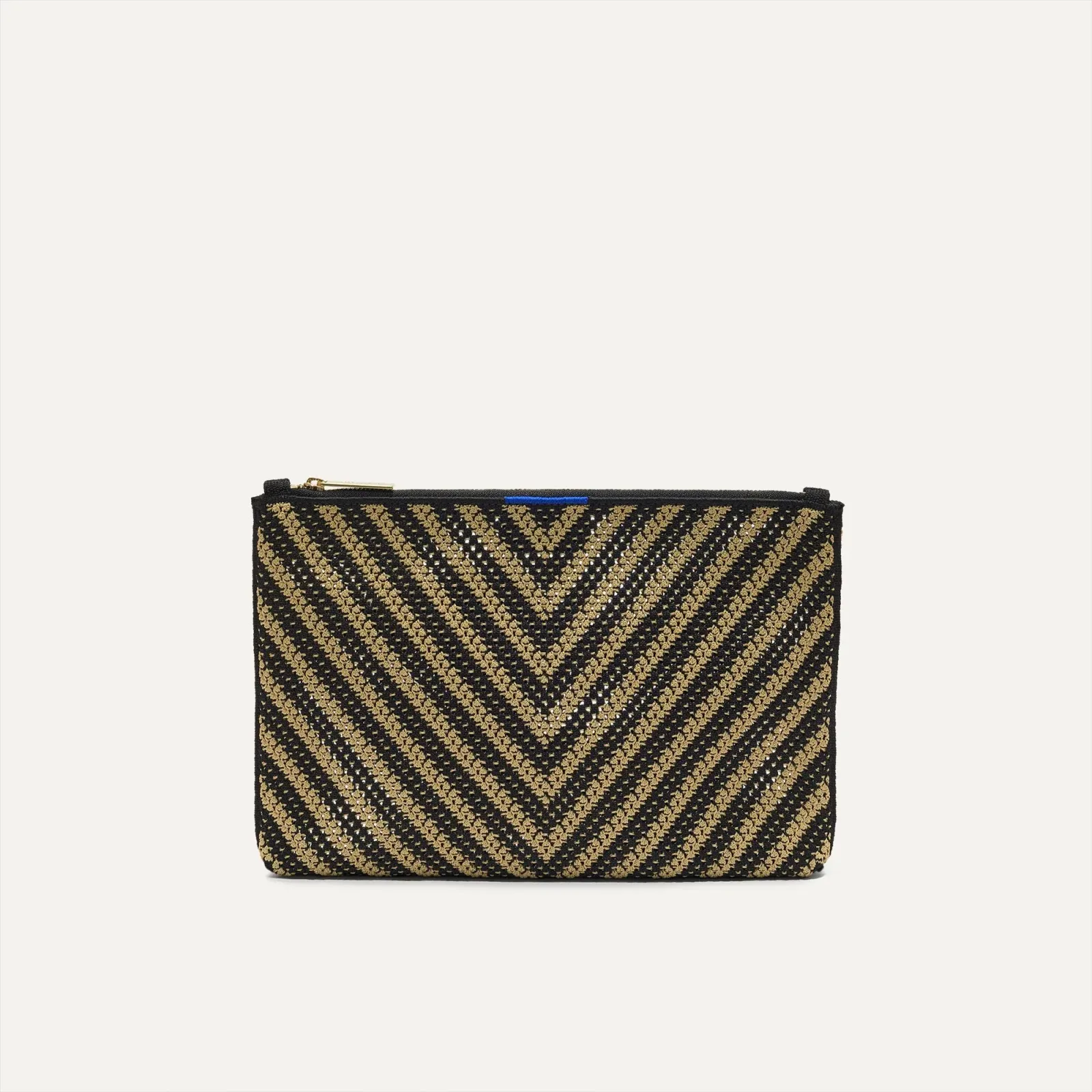 The Convertible Clutch – Toffee Chevron