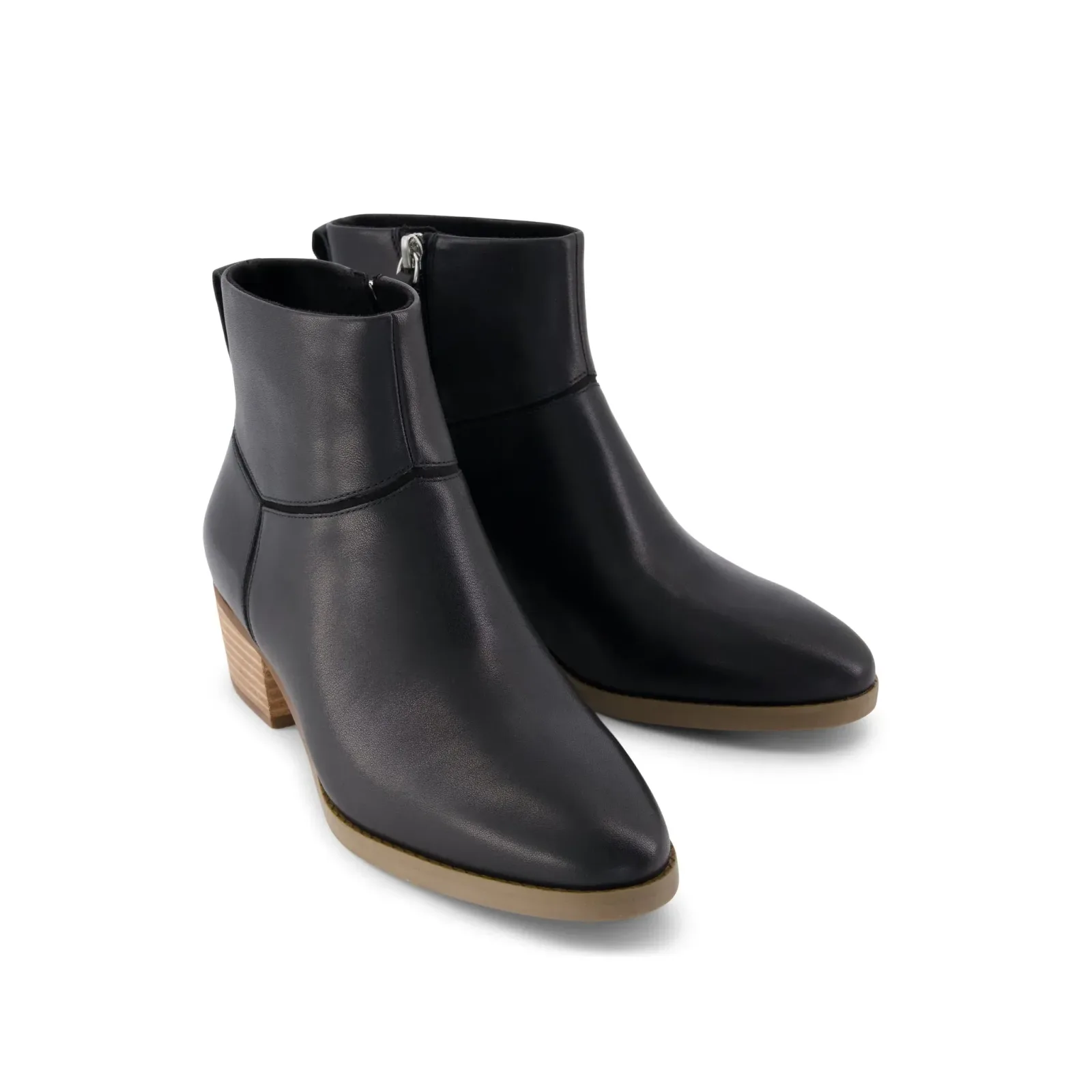 Womens Elia Ankle Boot Water Resistant Black Leather