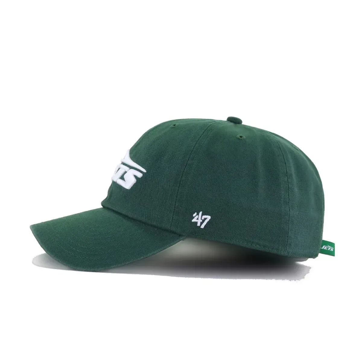 New York Jets Dark Green 47 Brand Clean Up Dad Hat