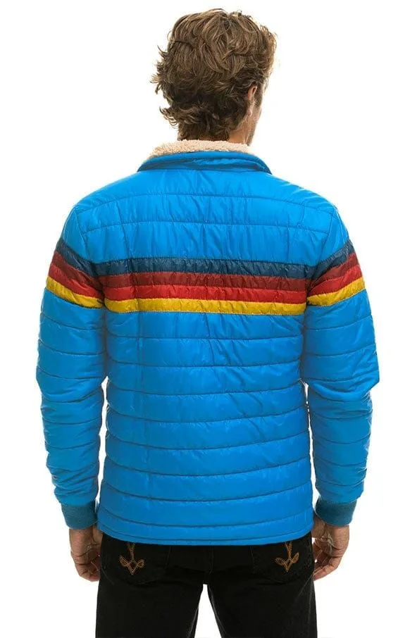 4 Stripe Jacket – Blue Cina