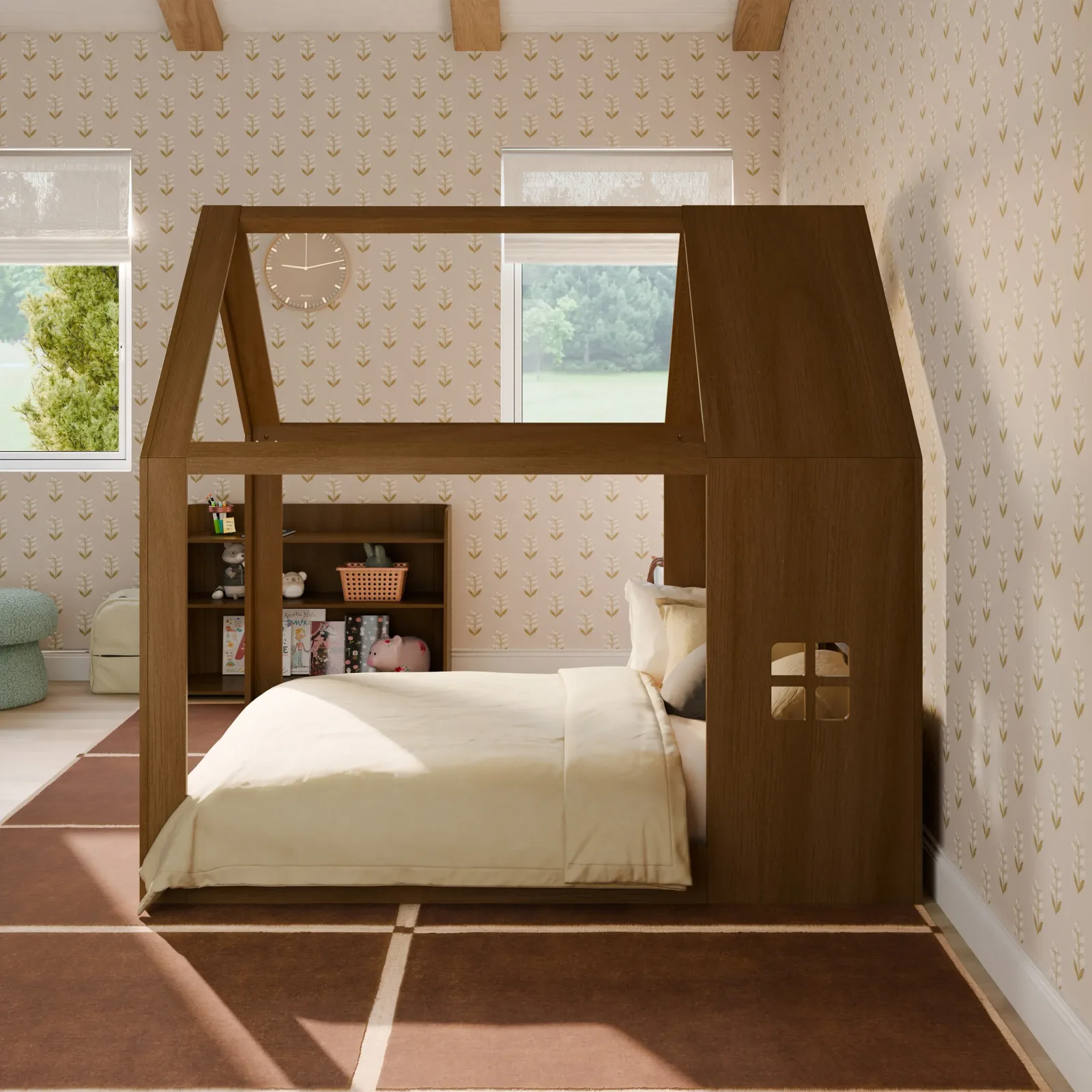Uchi Montessori-Inspired House Full Bed