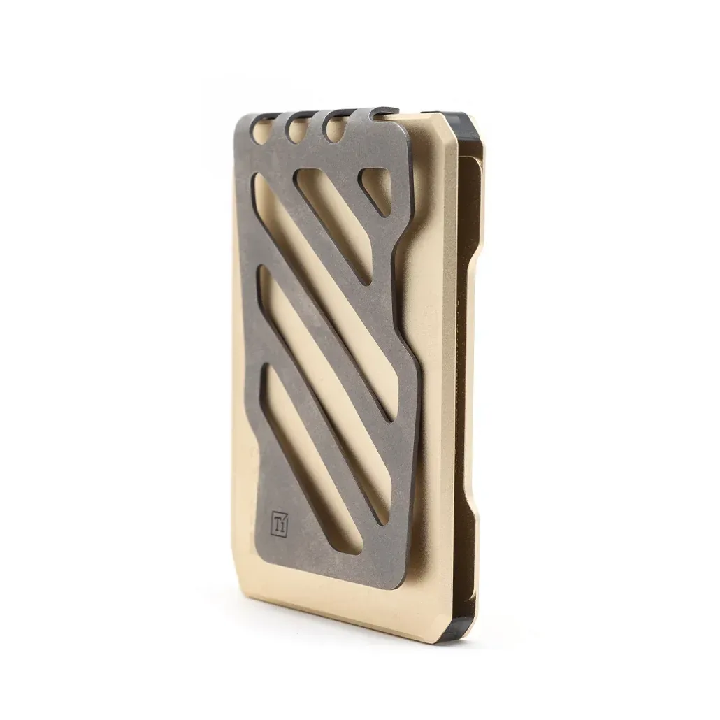 SK1 Special Edition Champagne Gold Slide Kick Wallet