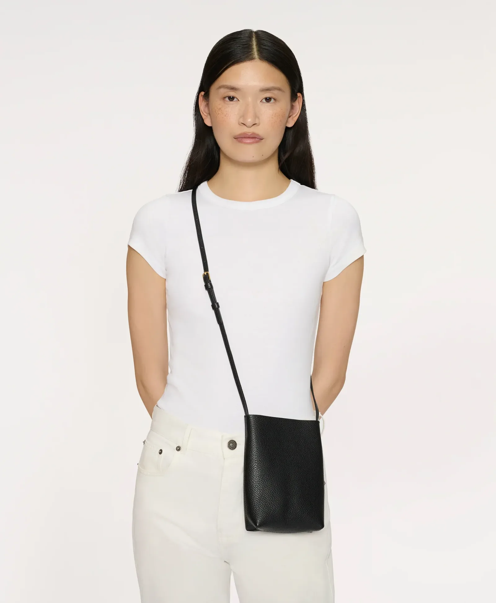 Everyday Cabas Crossbody – Black