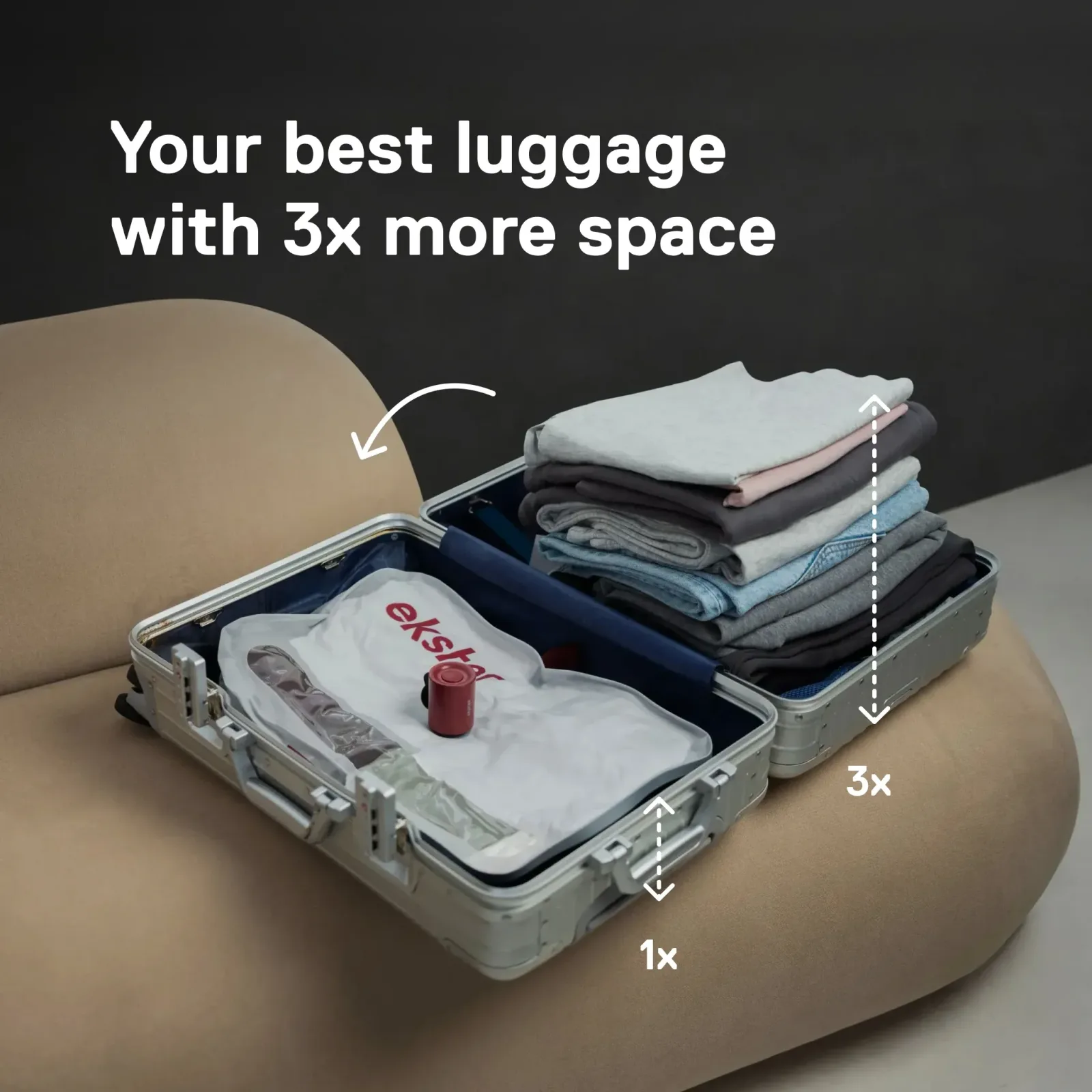 TravelPack™ Vacuum Bag Pro