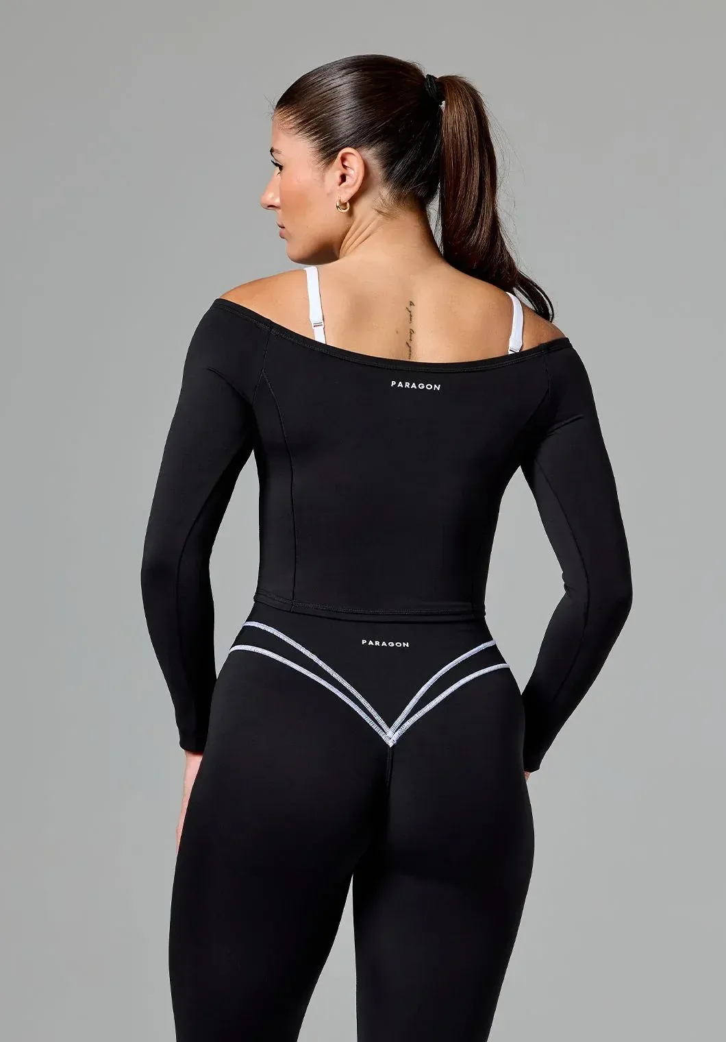 Reluna™ Off Shoulder Top Black