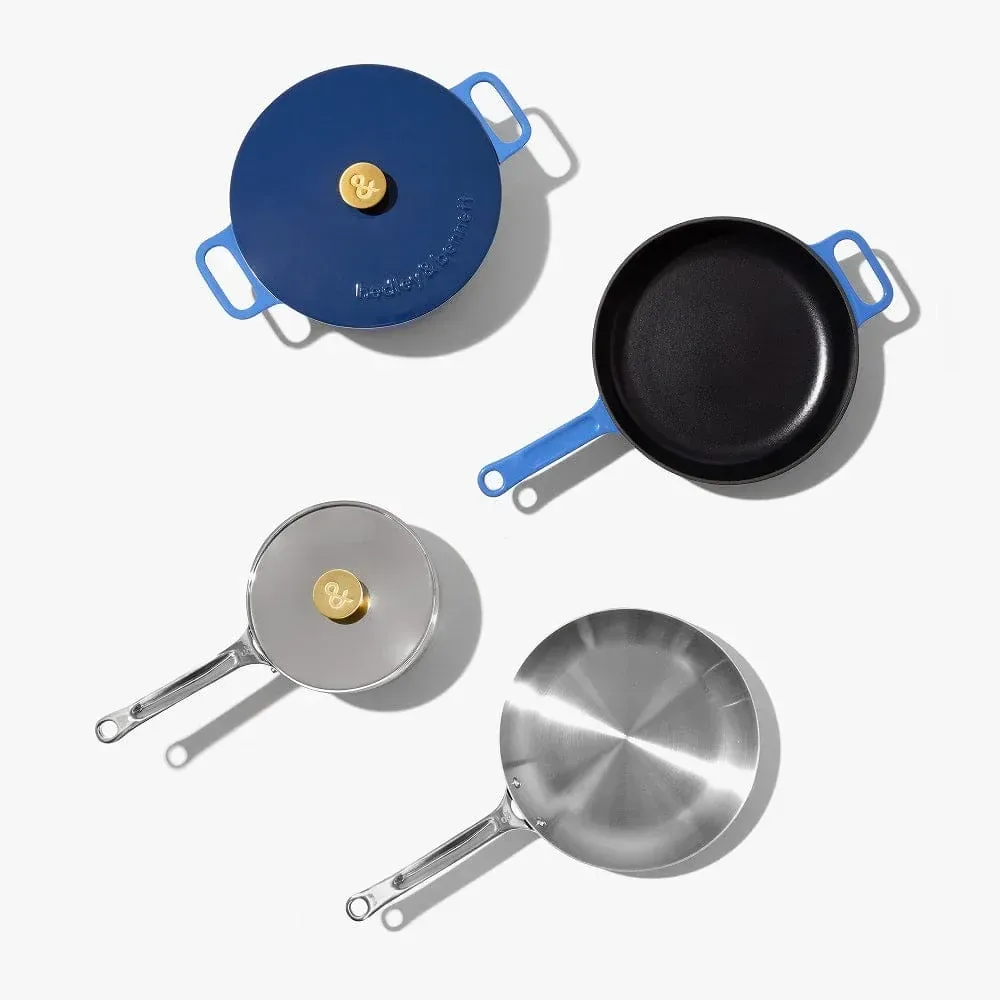6-Piece Full Cookware Set – French Blue