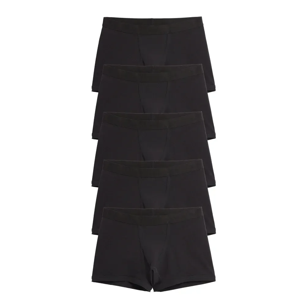 4.5" Trunks 5-Pack – X= Black