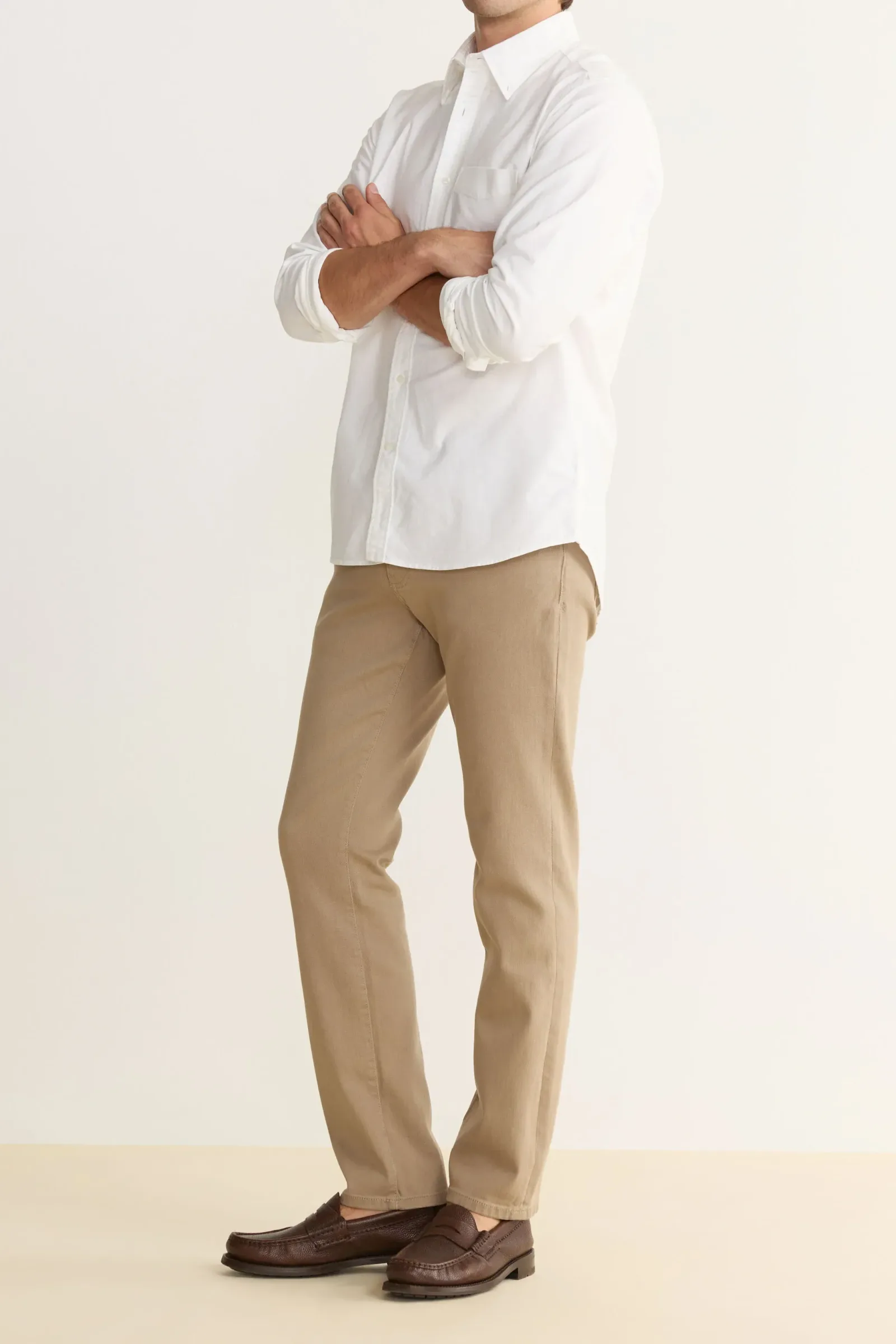 Ams – Slim Pants – Khaki