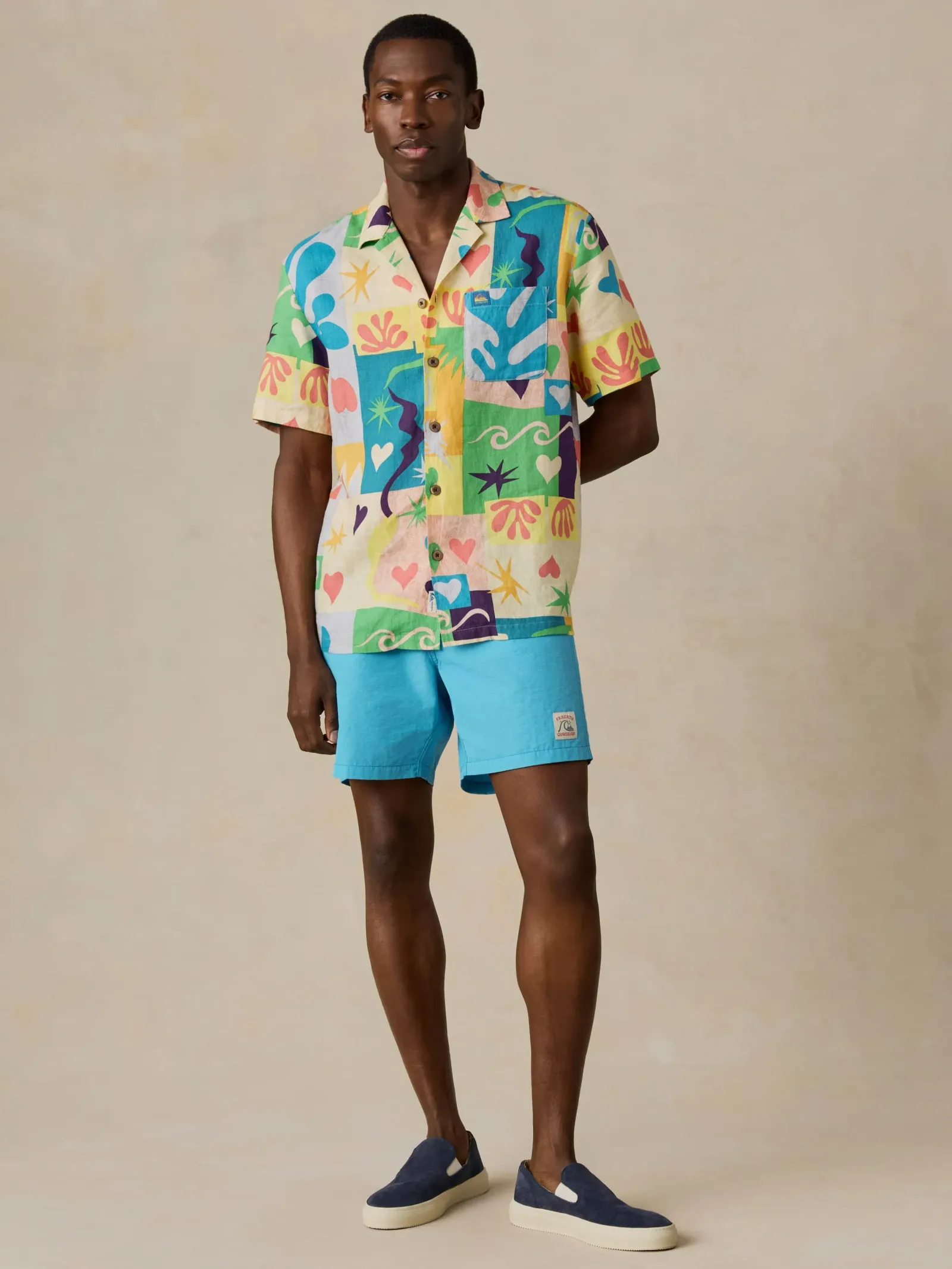 Faherty x Quiksilver Ss Camp Shirt – Sunshine Coast Tile