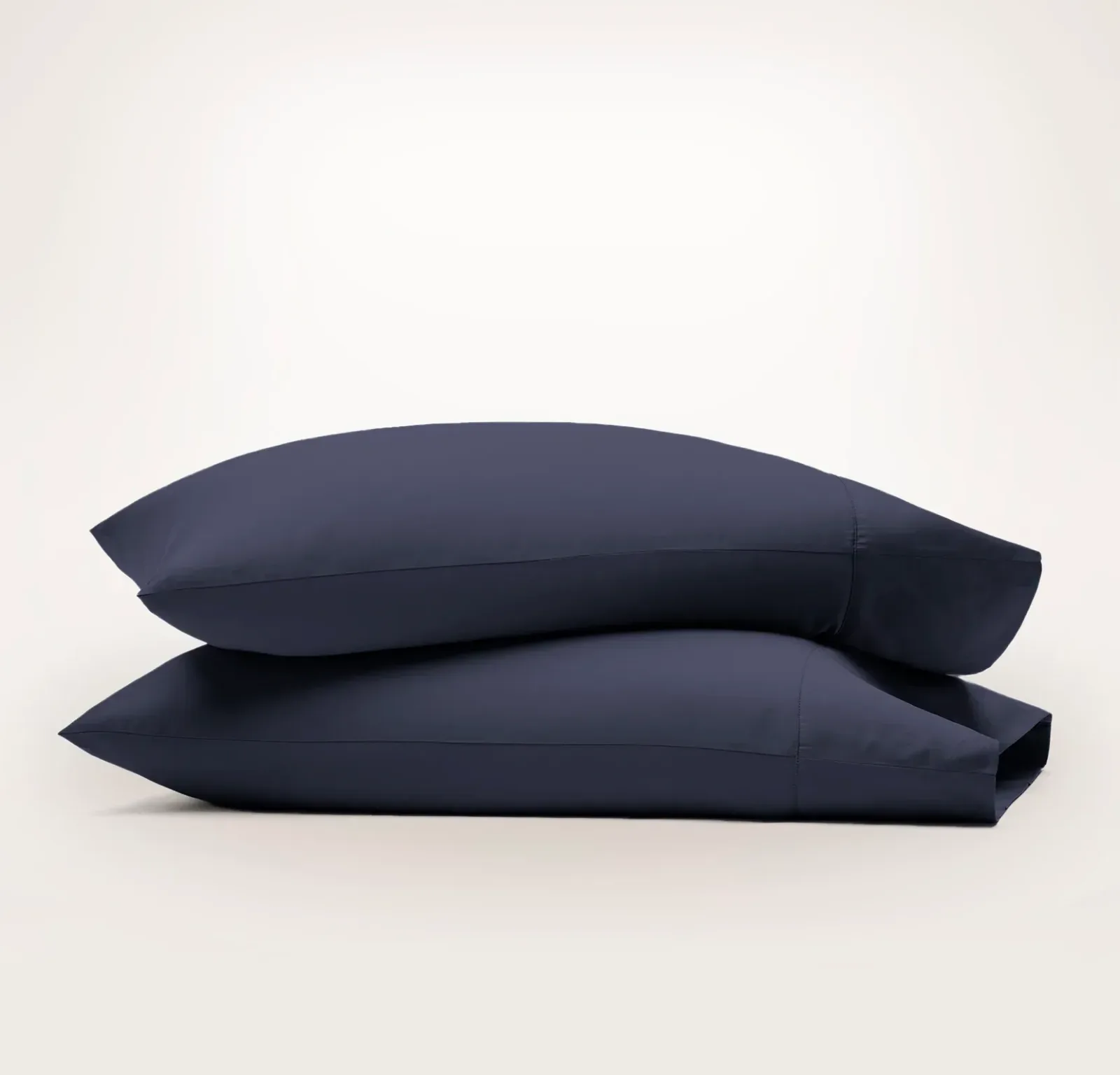 Signature Hemmed Pillowcase Set – Coastal Navy (Personalized)