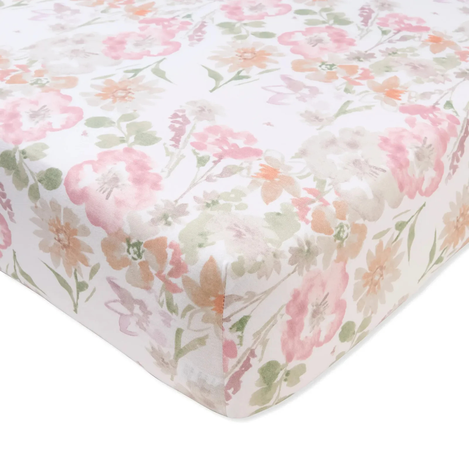 Flower Meadow Organic Cotton BEESNUG® Crib Sheet