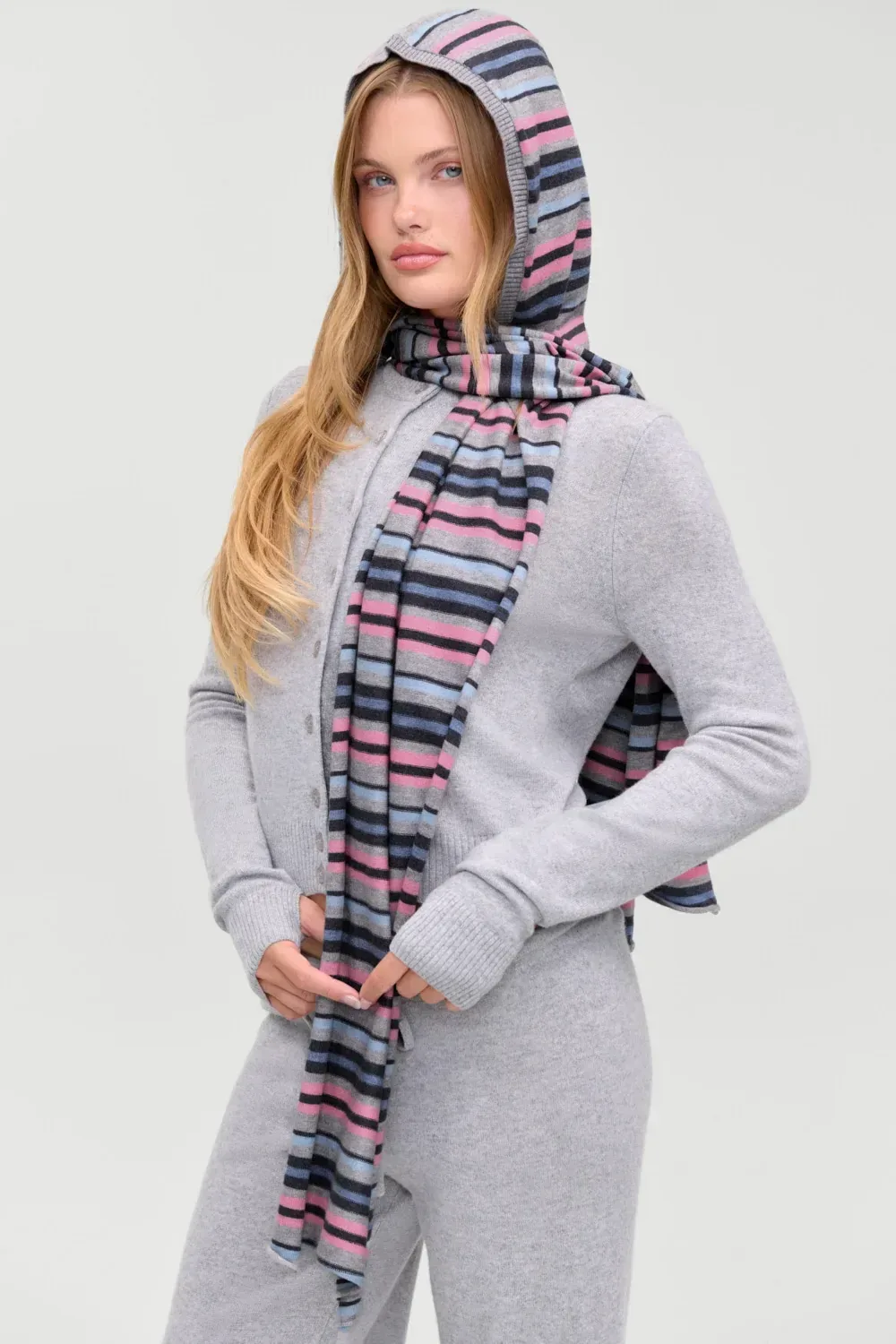 Brooks Cloud Knit Balaclava – Rain Puddle