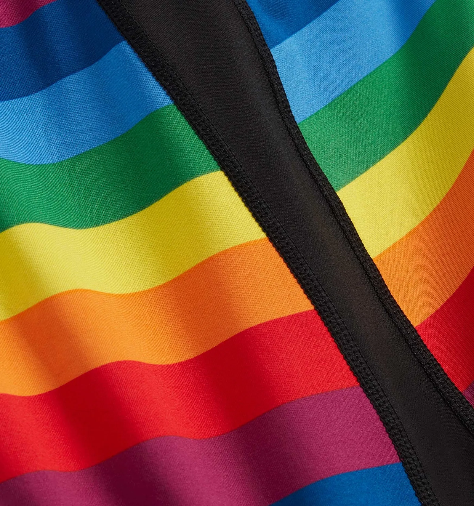4.5" Swim Shorts – Rainbow Pride Stripe