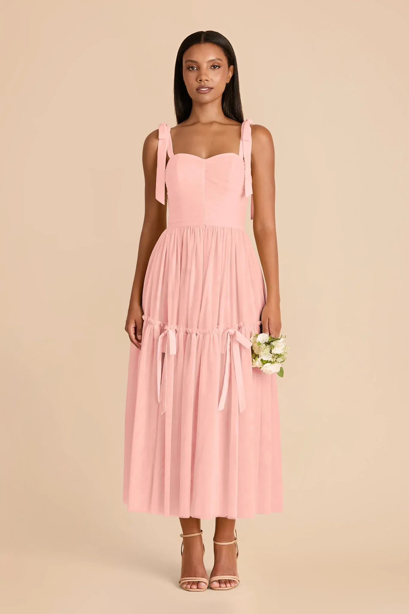 Ariella Tulle Dress – Bubblegum Pink
