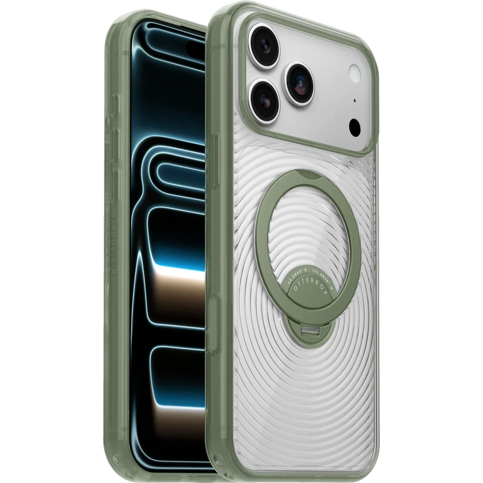 iPhone 18 Pro Max and iPhone 17 Pro Max Symmetry Series Stand Case