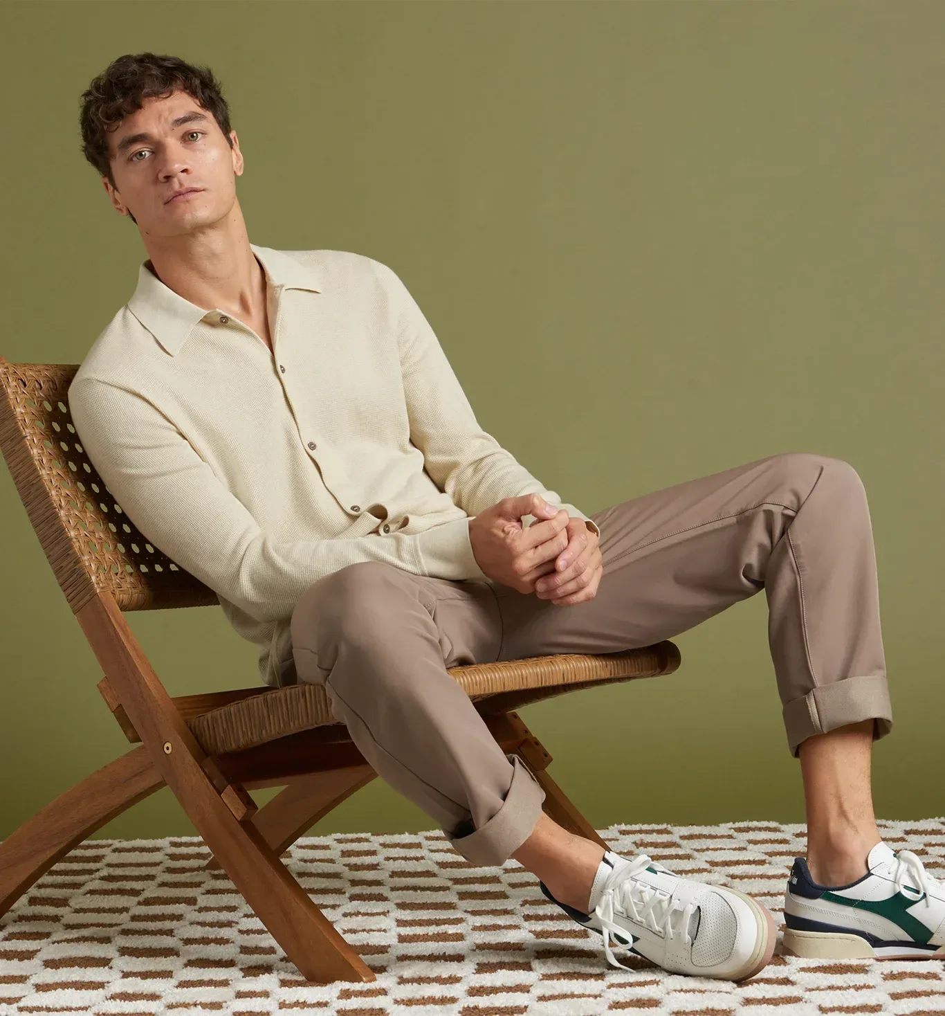 Stretch Poly Twill 5 Pocket Pant