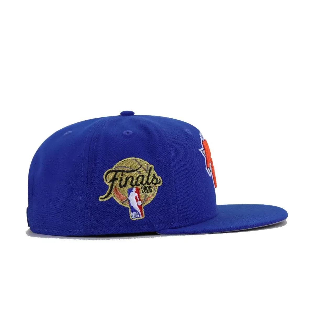 New York Knicks Majestic Blue 2026 NBA Finals New Era 9Fifty Snapback