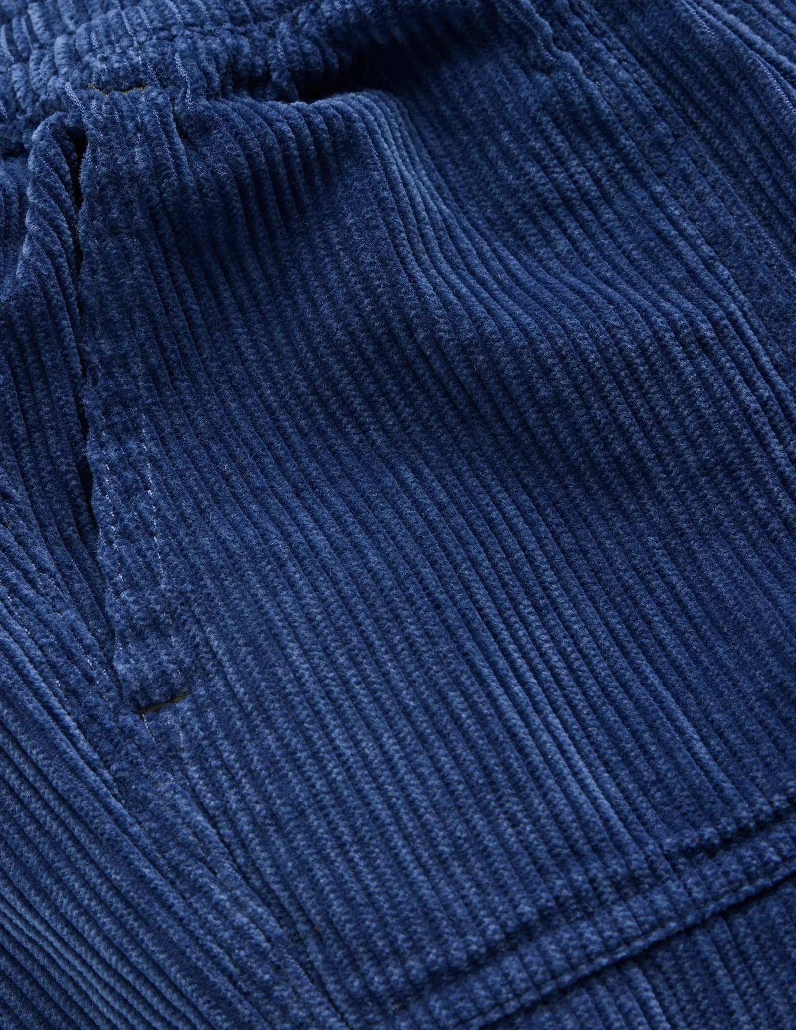 Pull-on Cord Pants-Starboard Blue