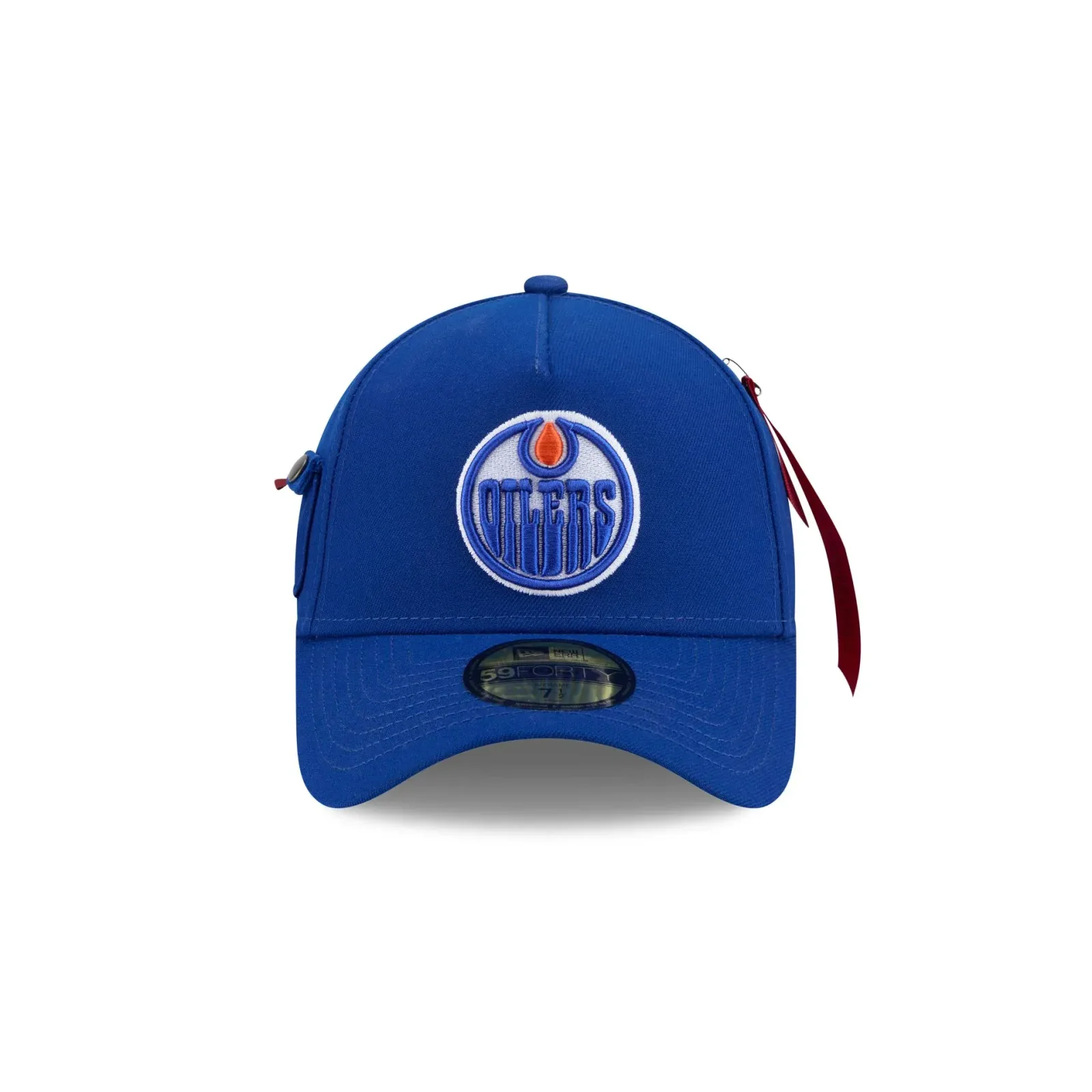 Alpha Industries x Edmonton Oilers 59FORTY A-Frame Fitted Hat