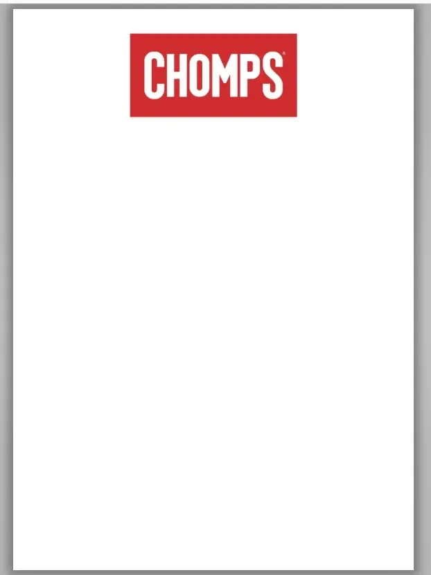 Notepad – White – Top Logo