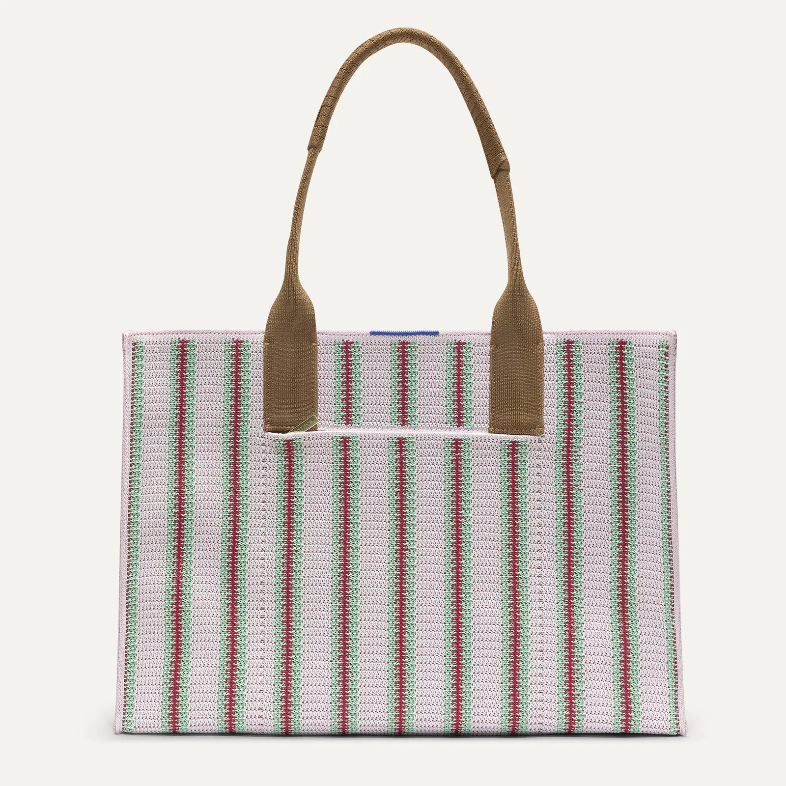 The Classic Tote – Watermelon Market Stripe
